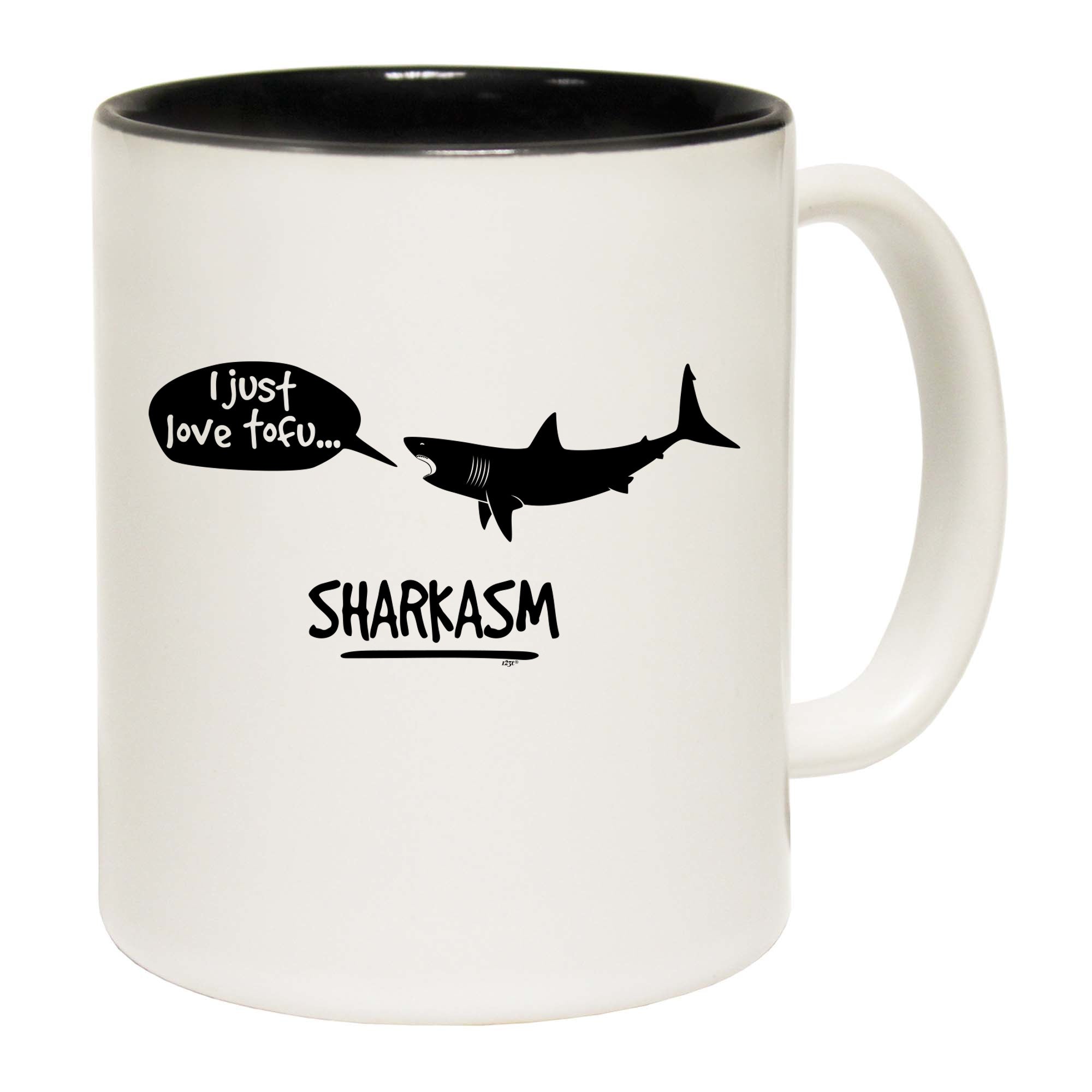 Sharkasm - Funny Coffee Mug