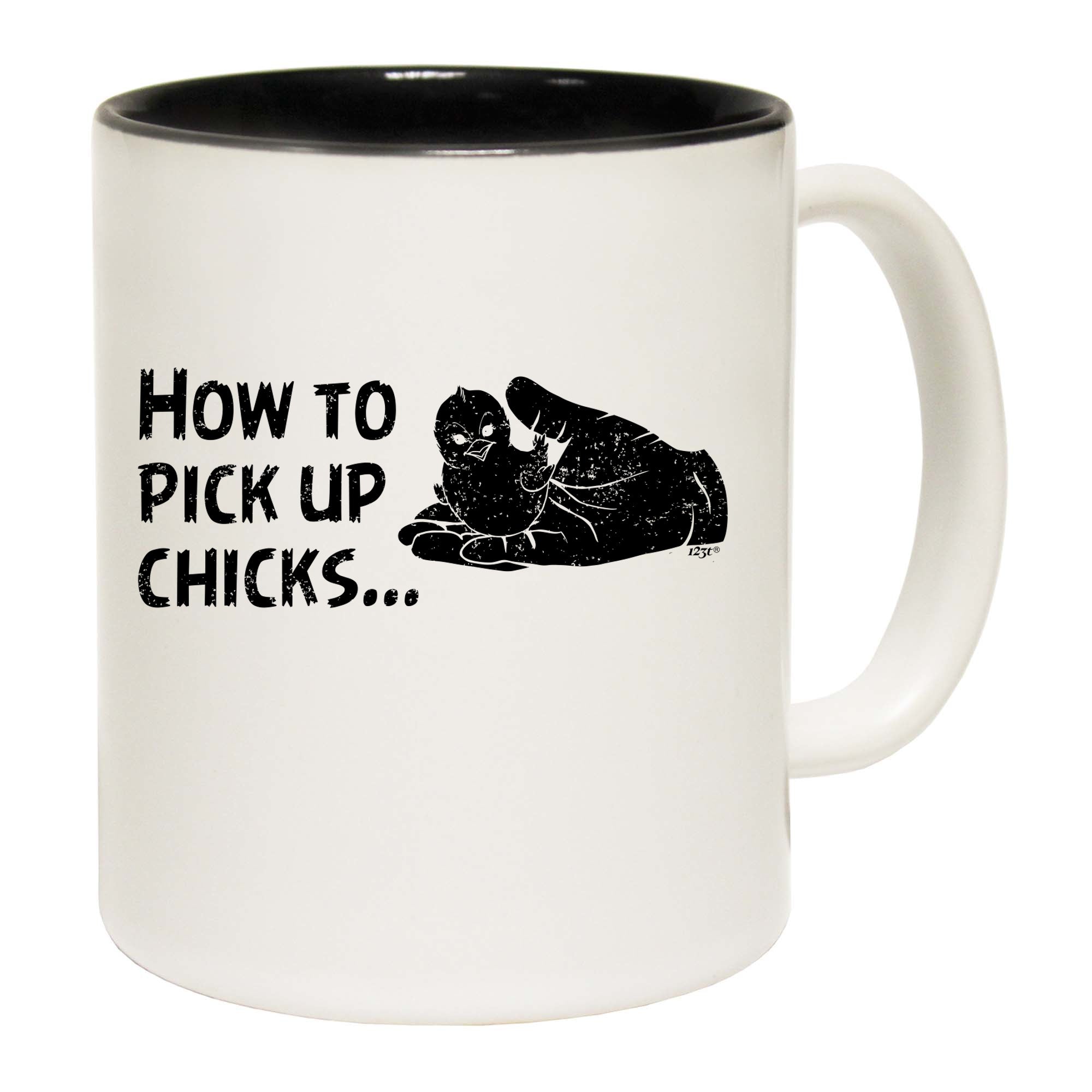 How To Pick Up Chicks - Funny Coffee Mug Cup
