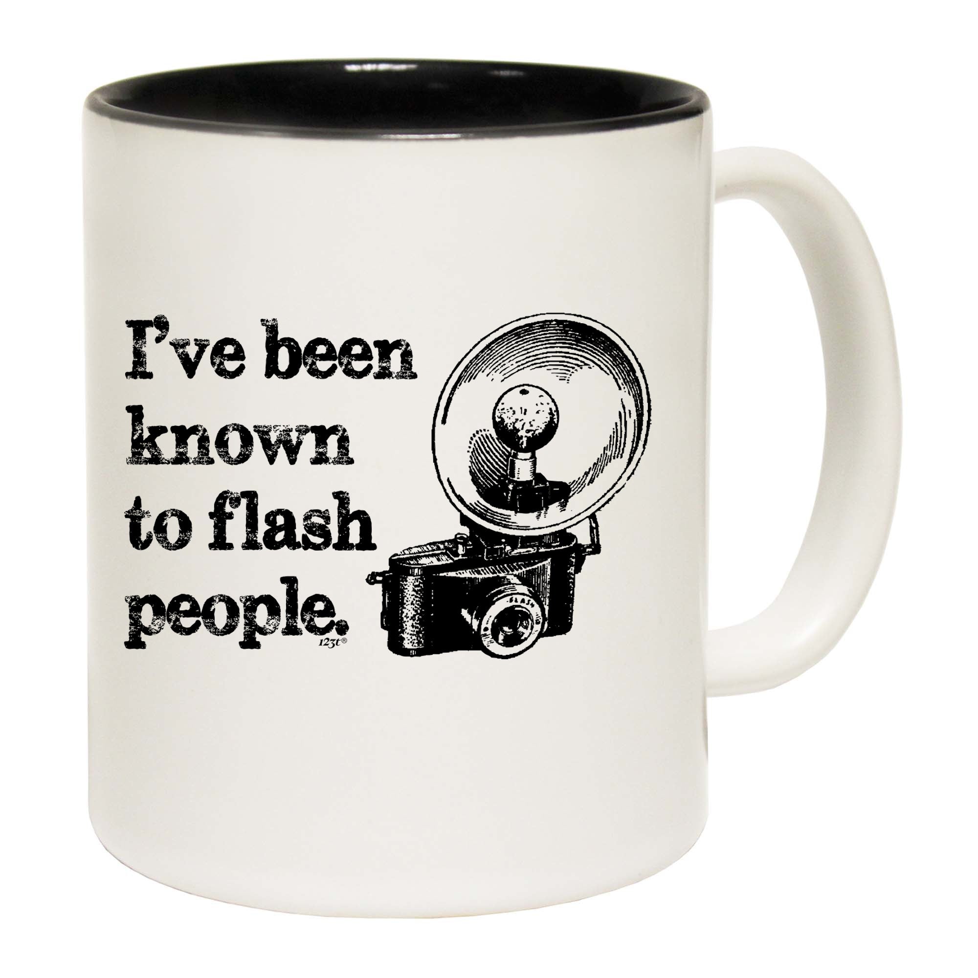 Ive Been Known To Flash People White - Funny Coffee Mug
