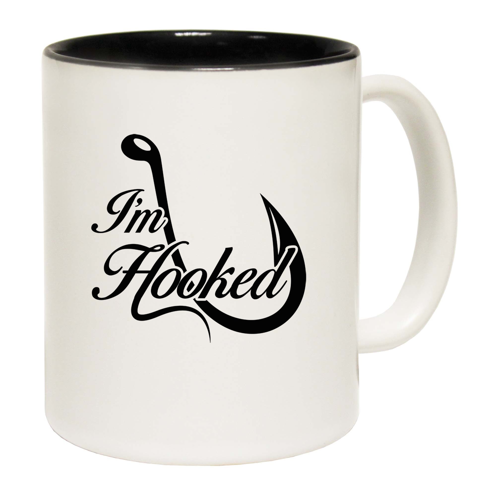 Im Hooked Fishing Angling Fish - Funny Coffee Mug