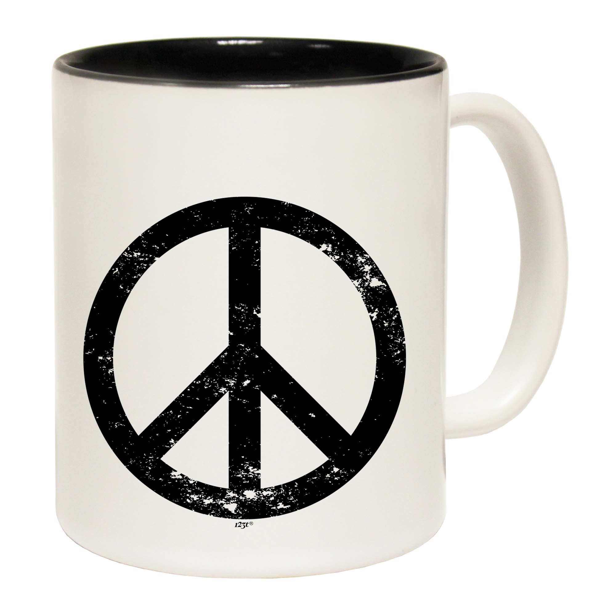 Peace Sign - Funny Coffee Mug
