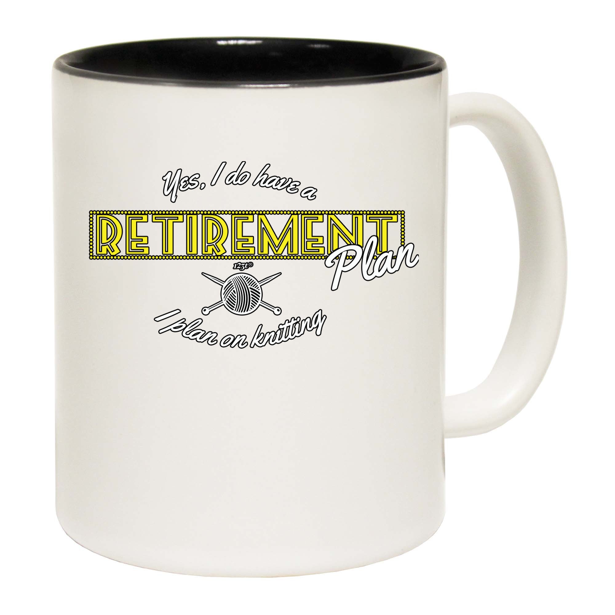 Yes Do Have A Retirement Plan Kniting - Funny Coffee Mug