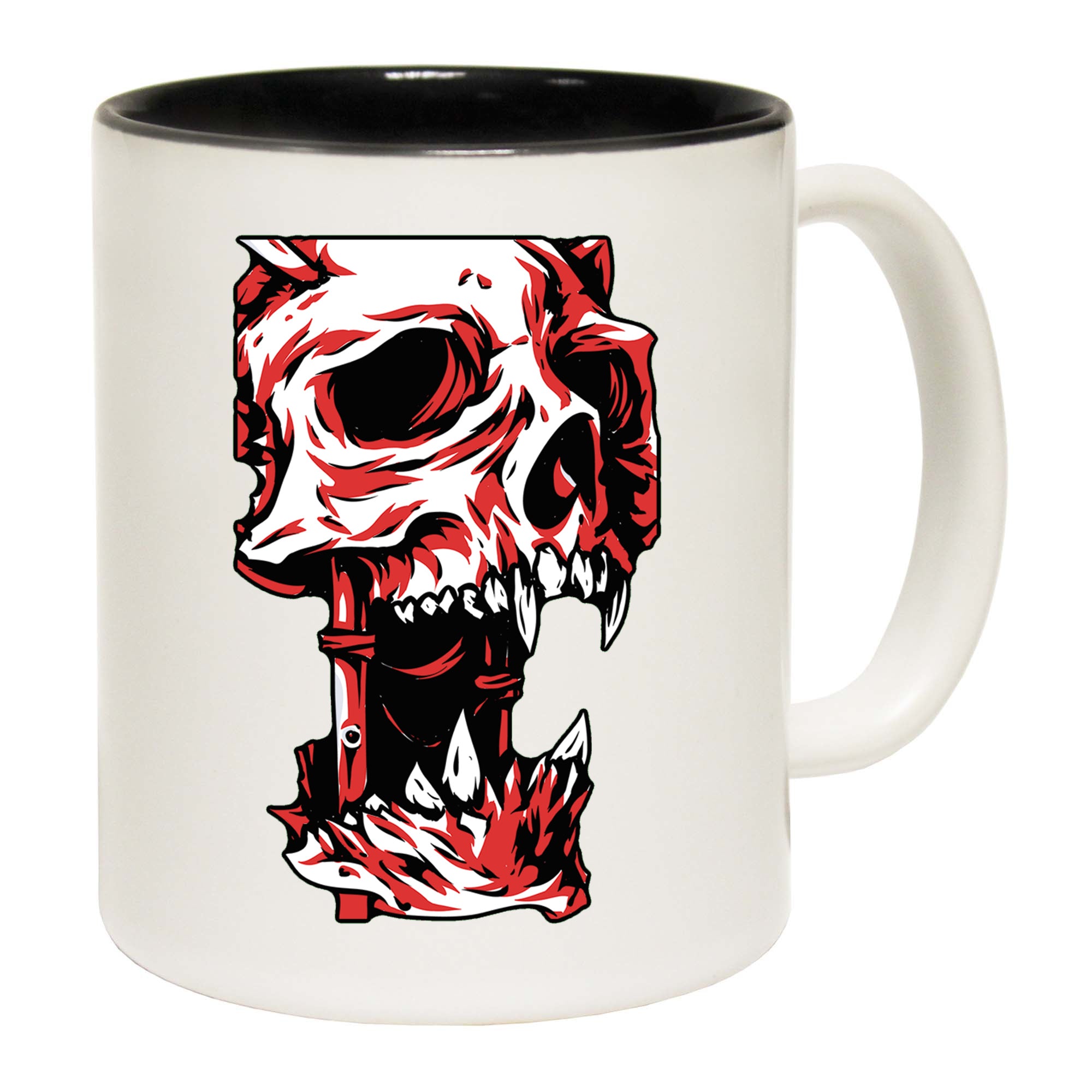 Broken Skull Fashion - Funny Coffee Mug