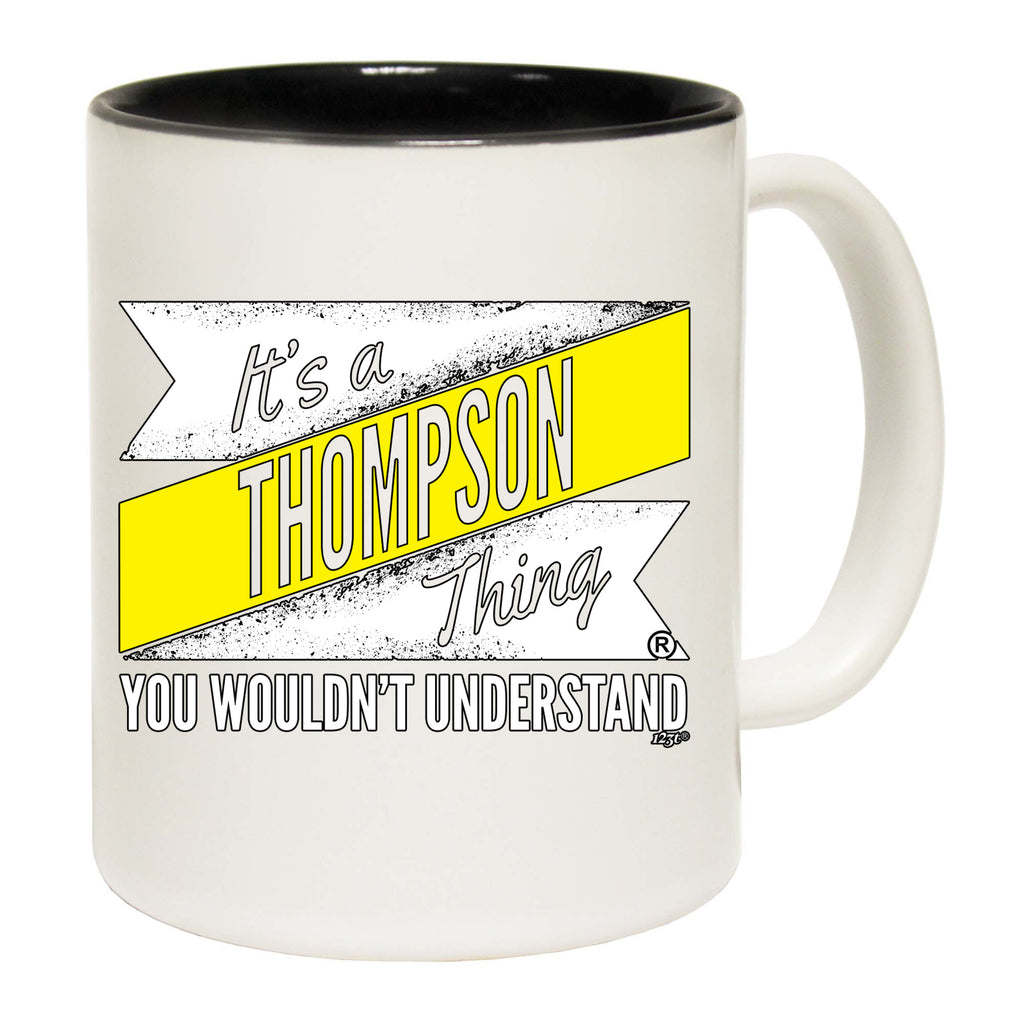 Thompson V2 Surname Thing - Funny Coffee Mug