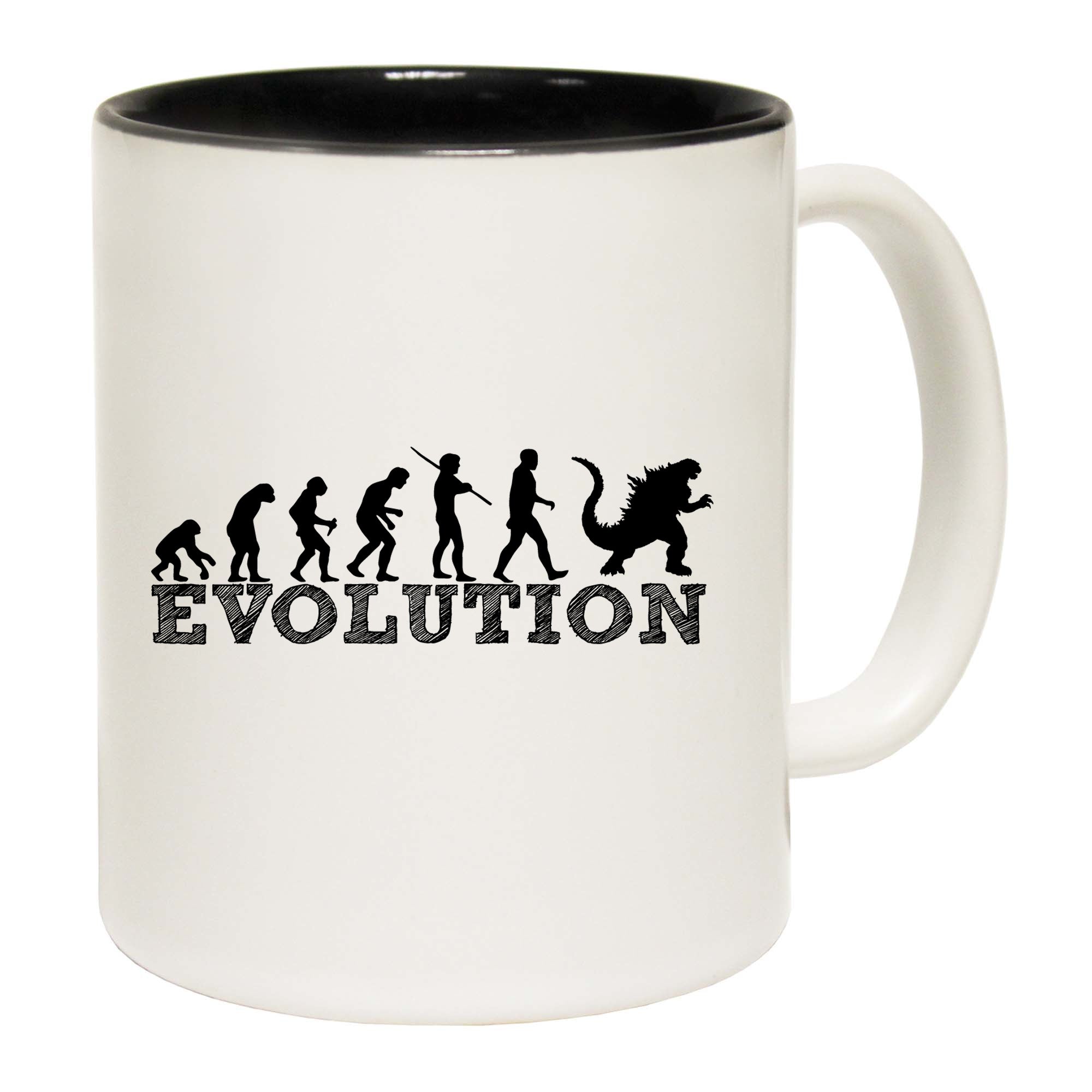 Evolution Monster - Funny Coffee Mug