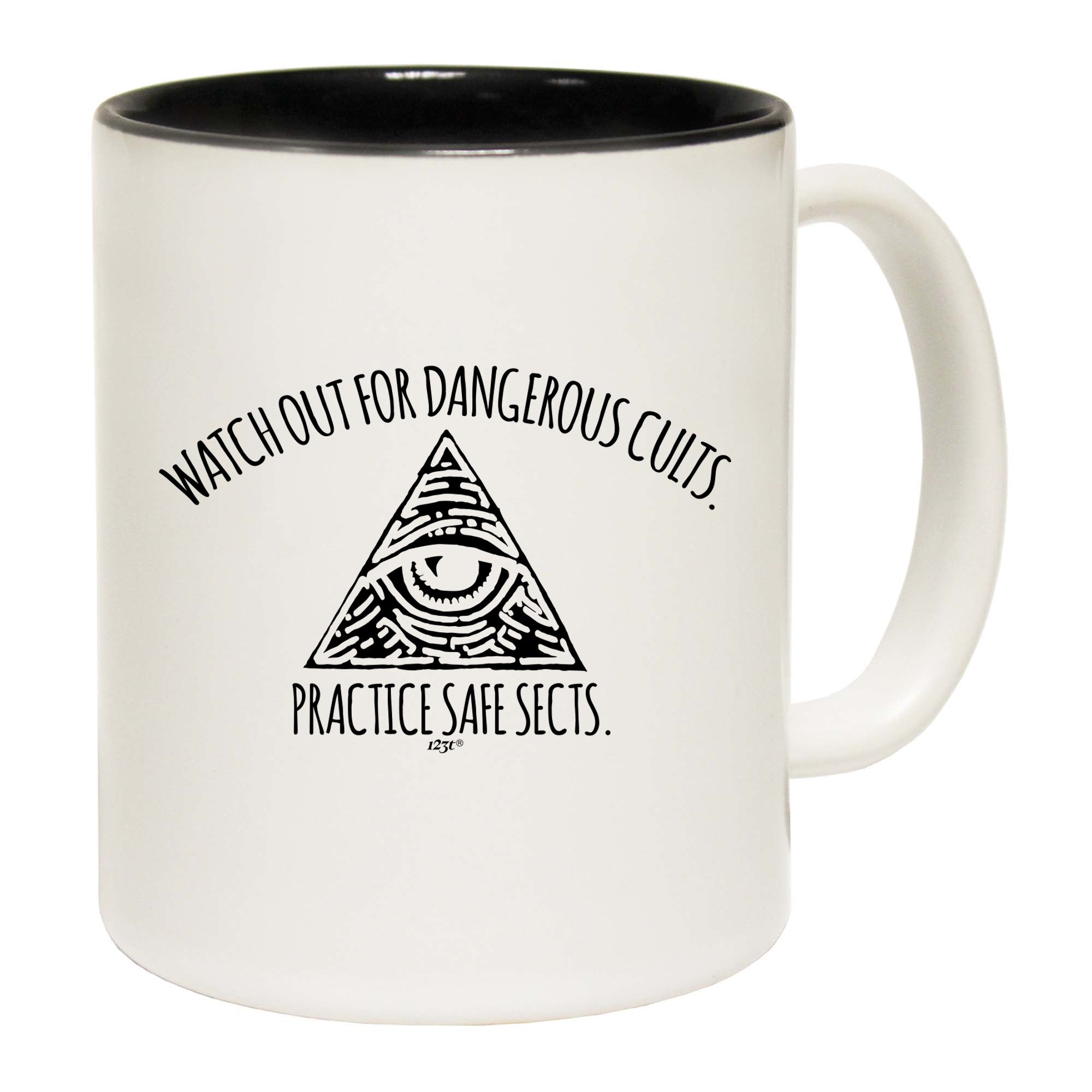 Watch Out For Dangerous Cults - Funny Coffee Mug