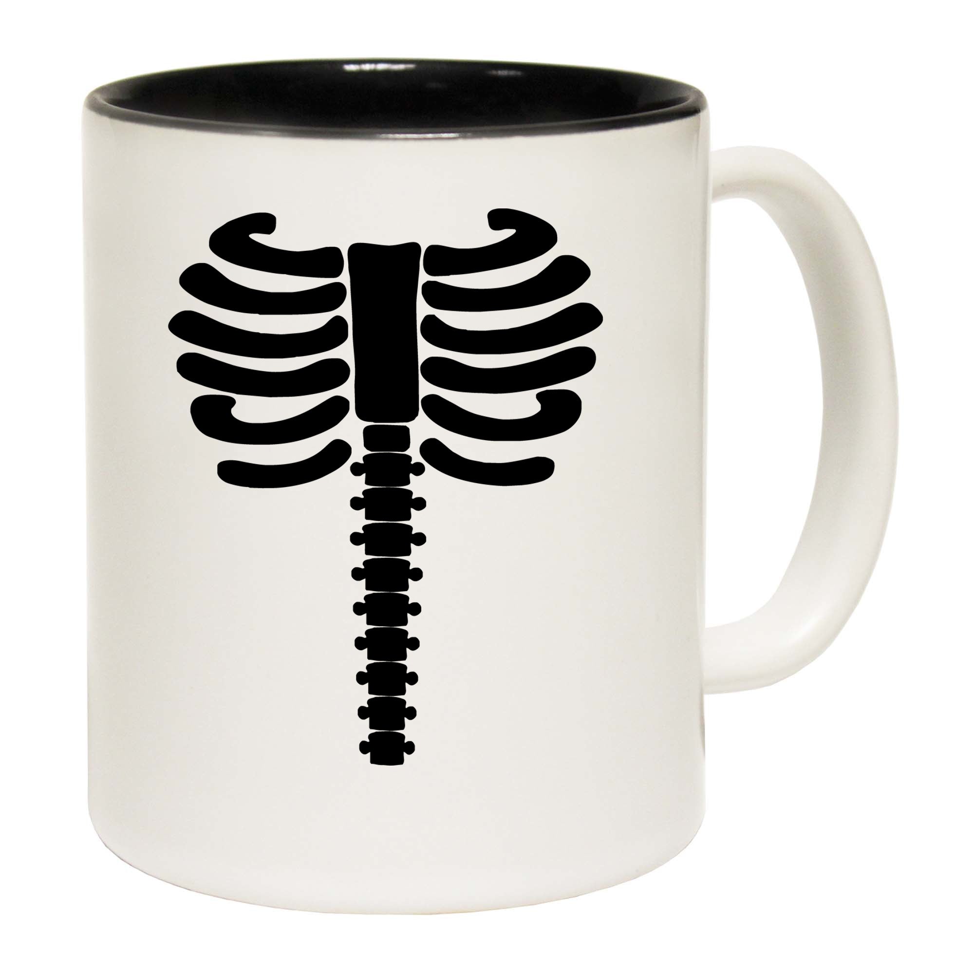 Bones Ribs Spine Glow - Funny Coffee Mug