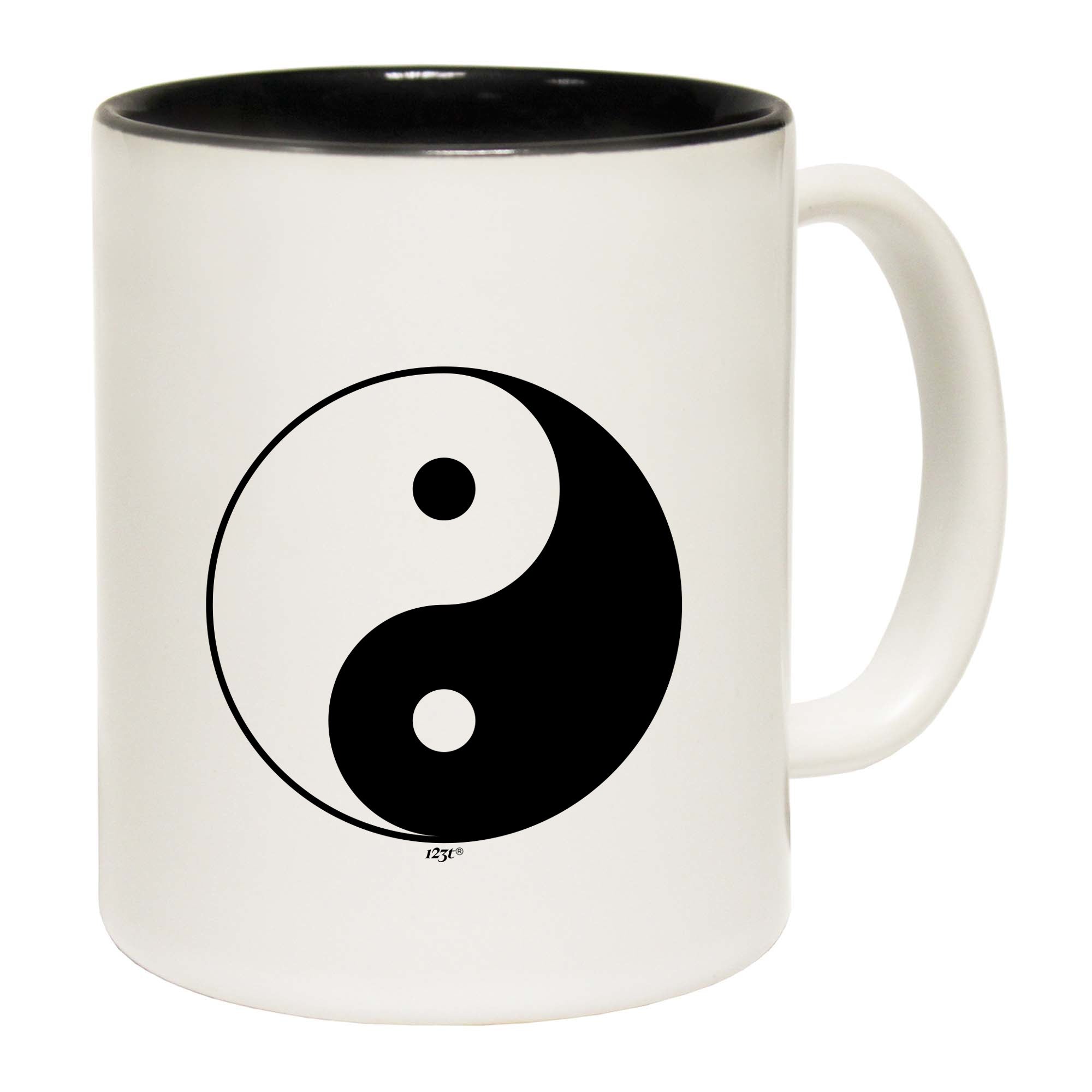 Yin Yang Solid - Funny Coffee Mug