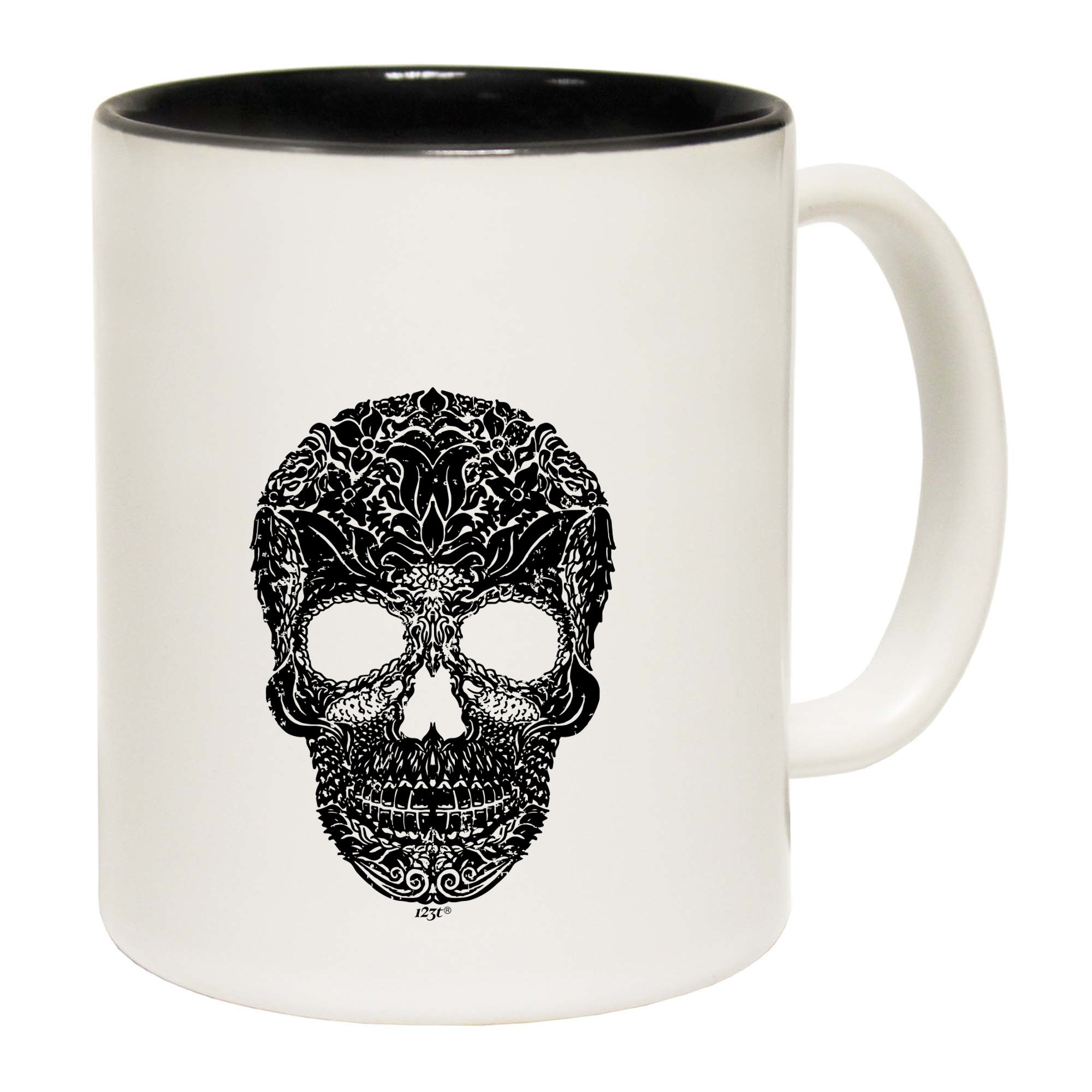 Artistic Skull - Funny Coffee Mug Cup