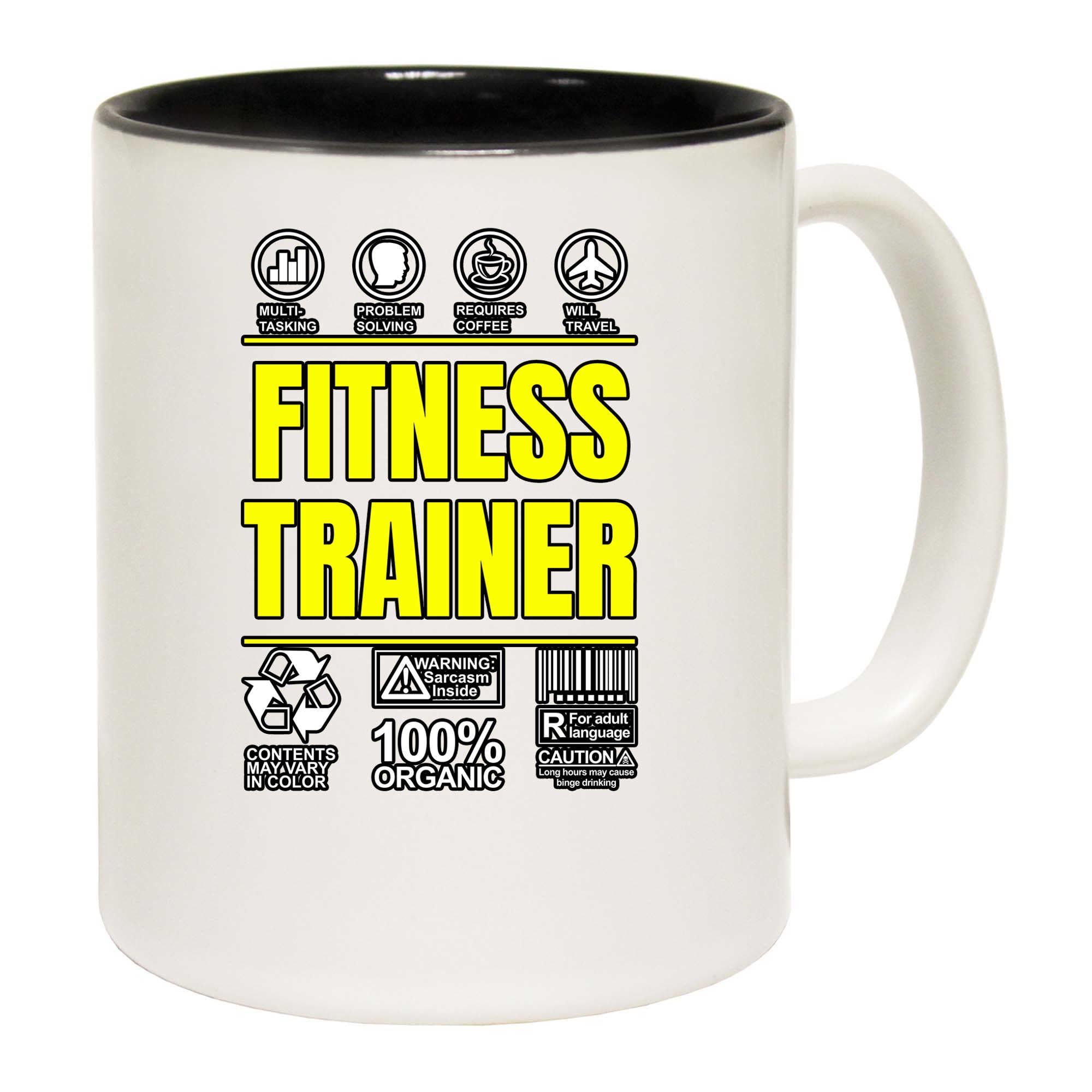 Fitness Trainer Sarcastic Humour - Funny Coffee Mug