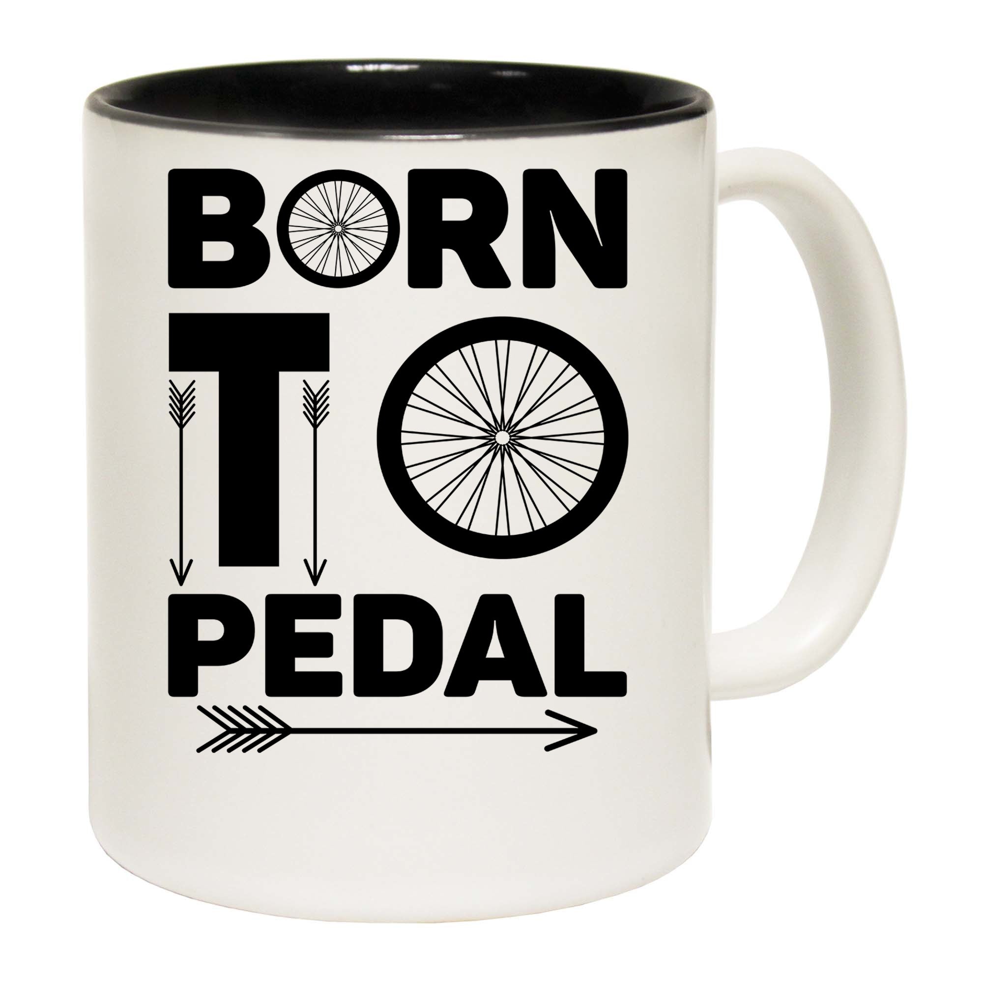 Born To Pedal - Funny Coffee Mug