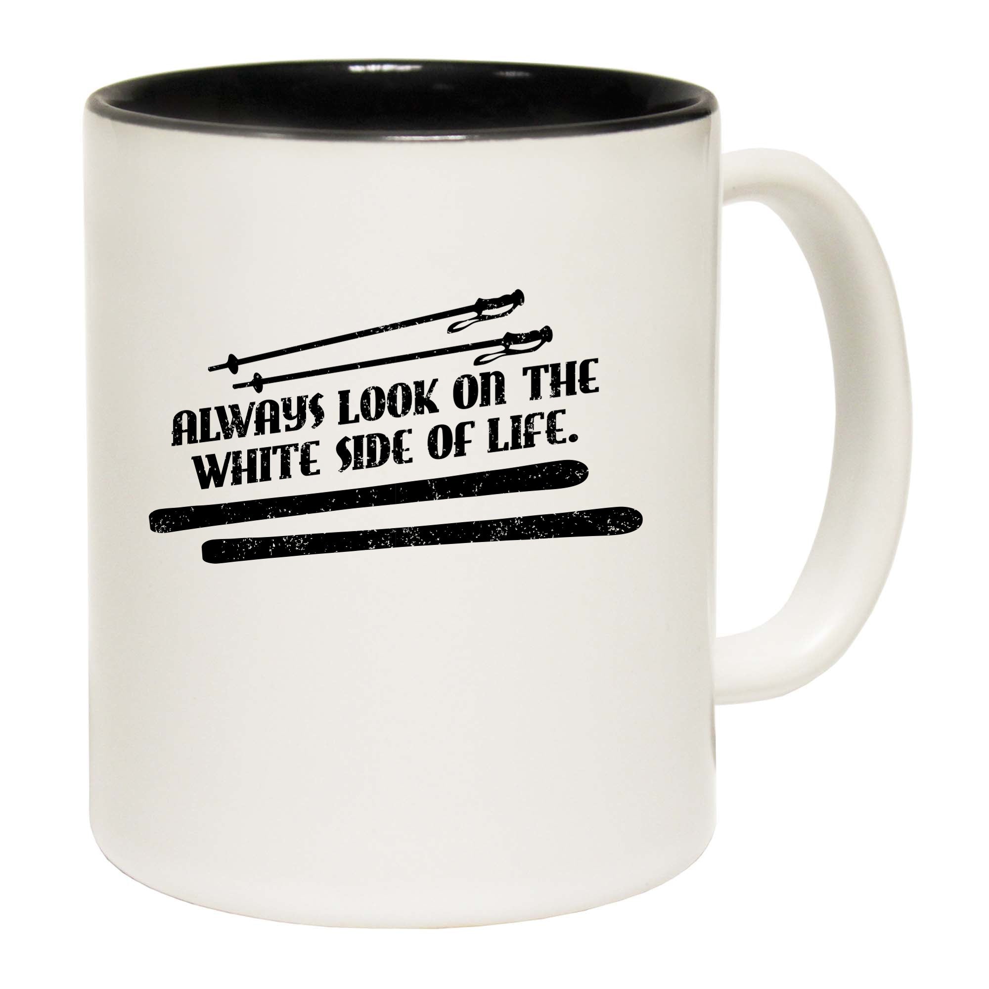 Pm Always Look On The White Side Of Life - Funny Coffee Mug