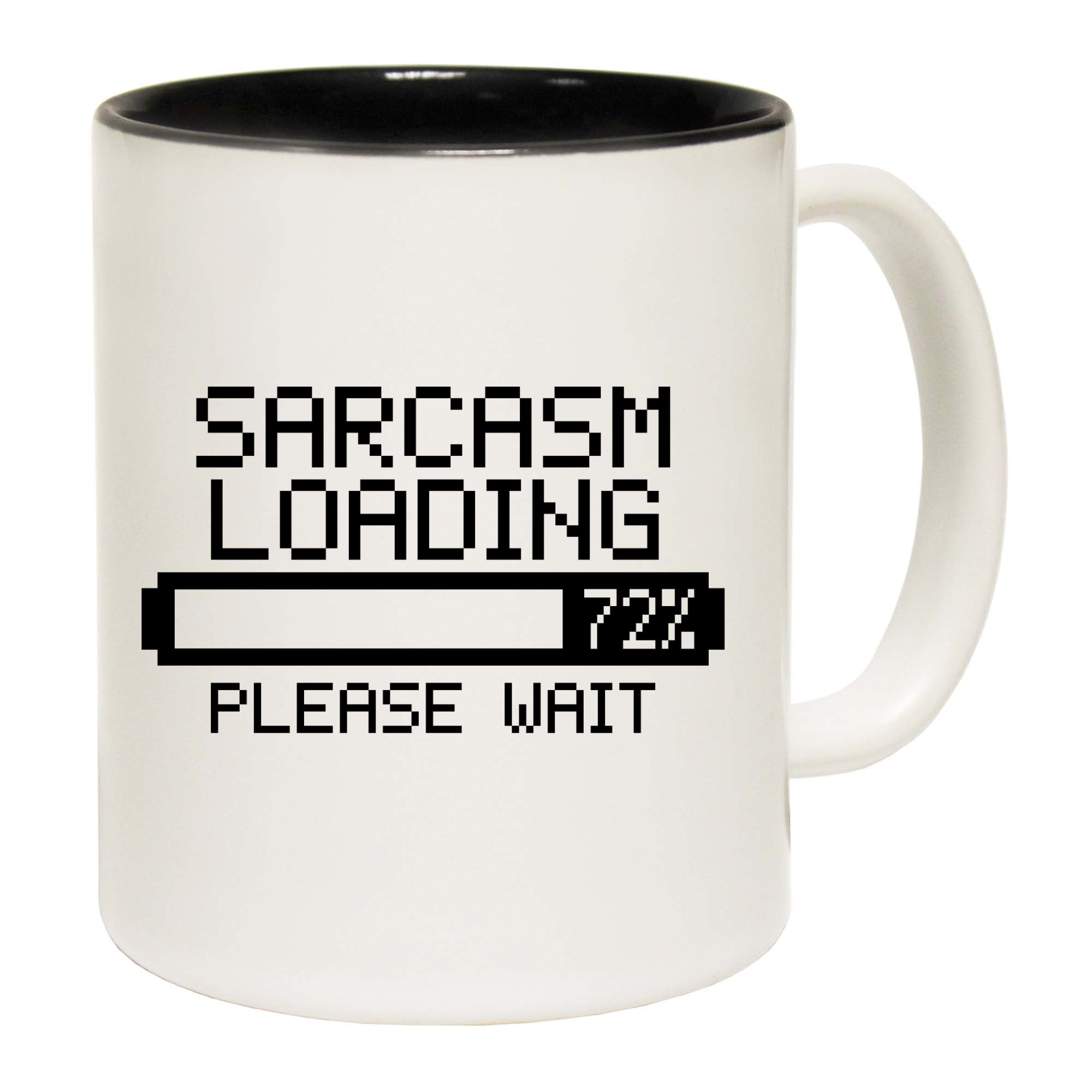 Sarcasm Loading Please Wait - Funny Coffee Mug