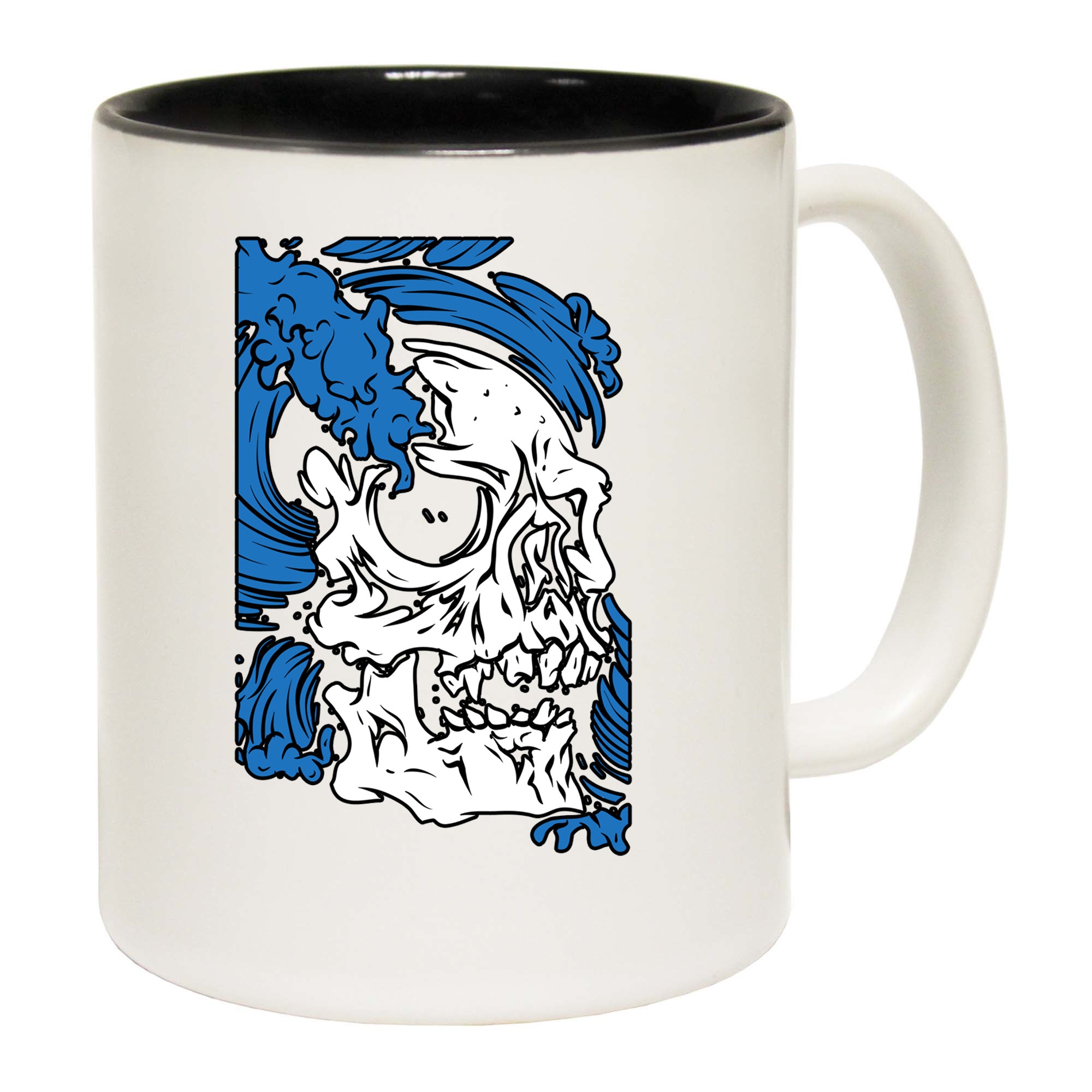 Skull Waves Fashion - Funny Coffee Mug