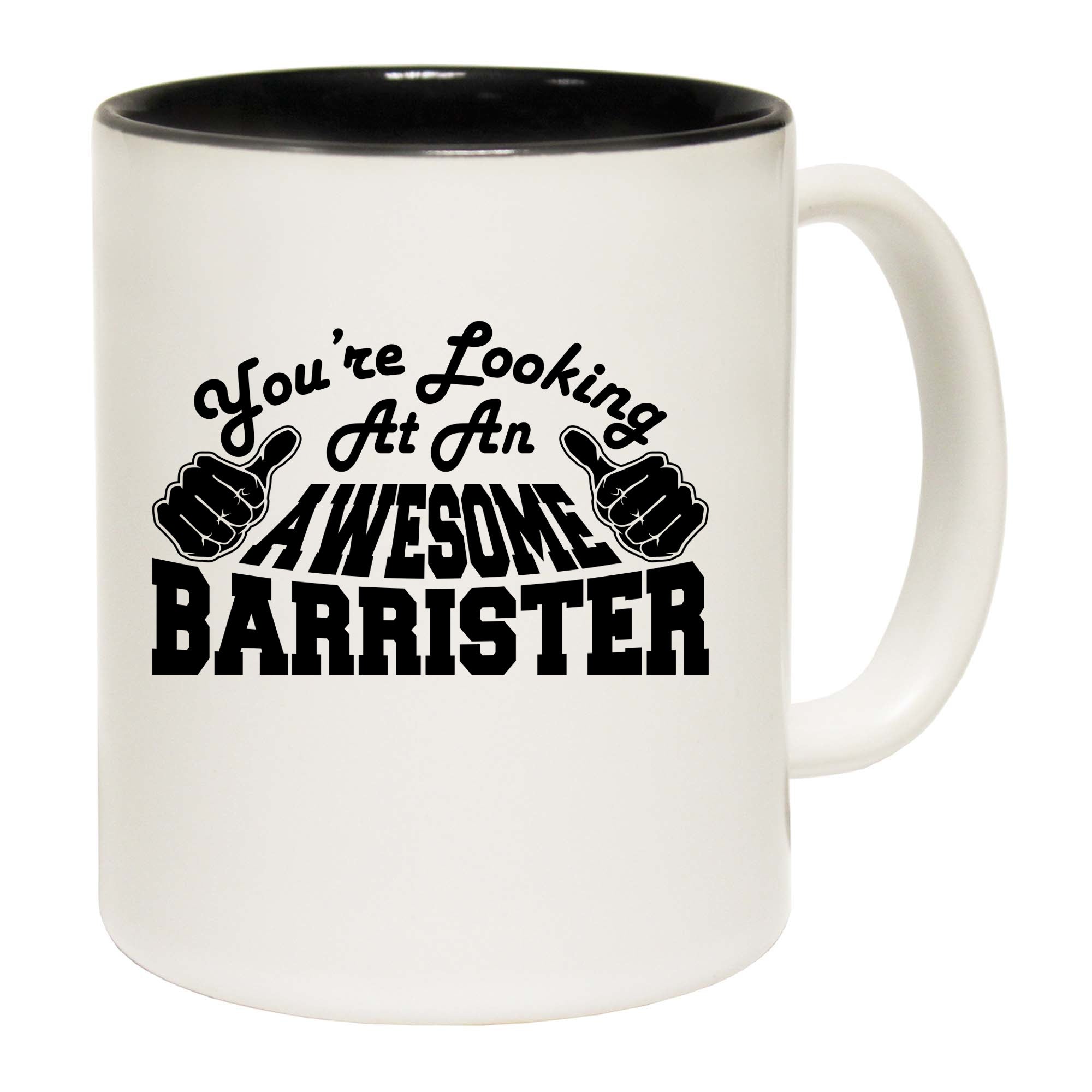 Youre Looking At An Awesome Barrister - Funny Coffee Mug