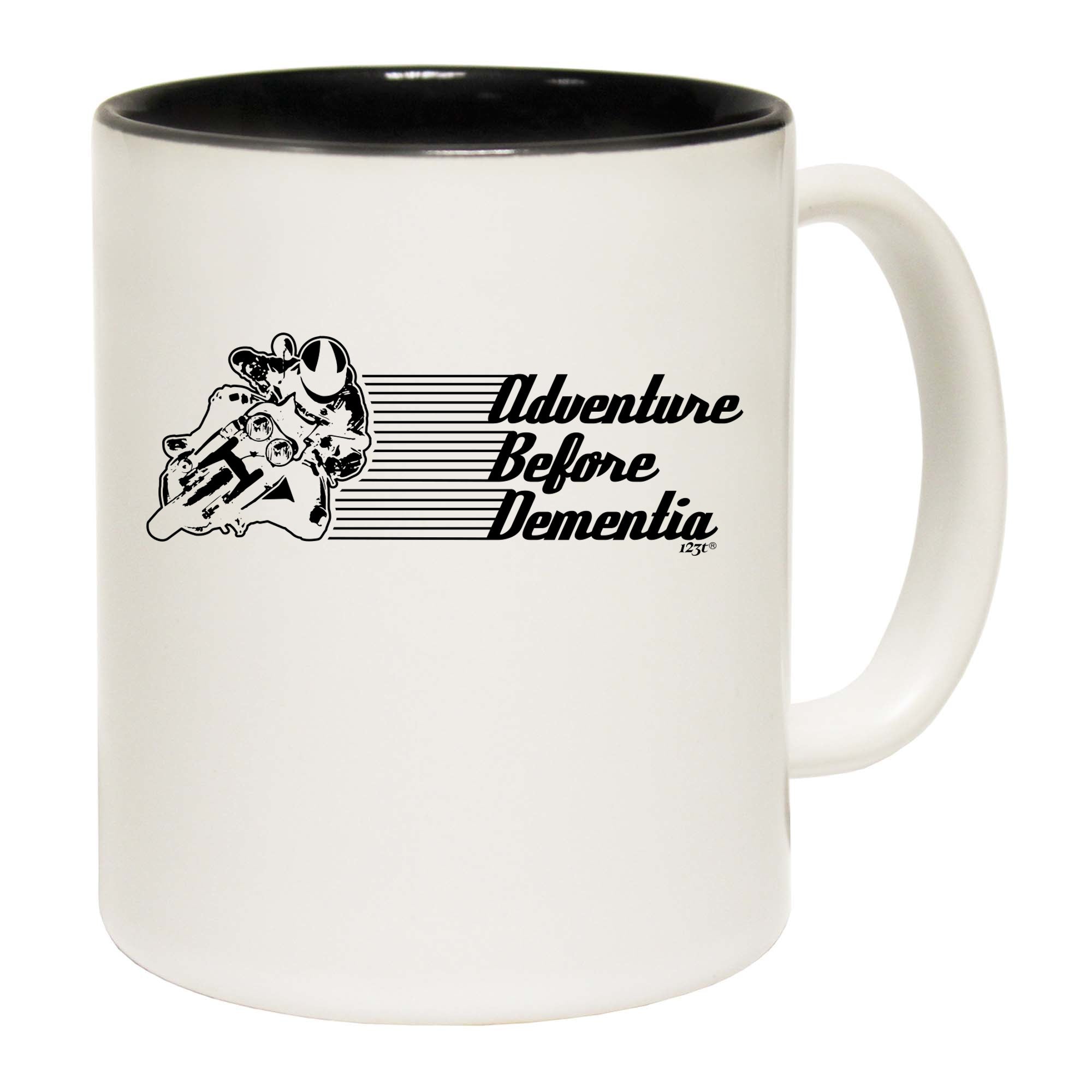 Superbike Adventure Before - Funny Coffee Mug