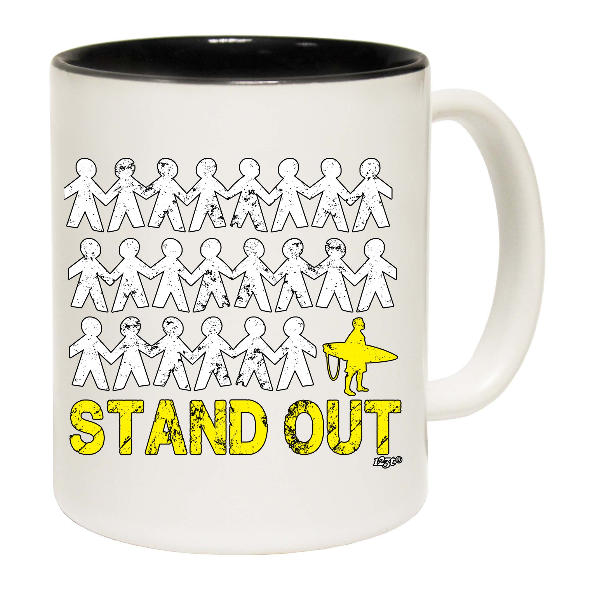 Stand Out Surf - Funny Coffee Mug