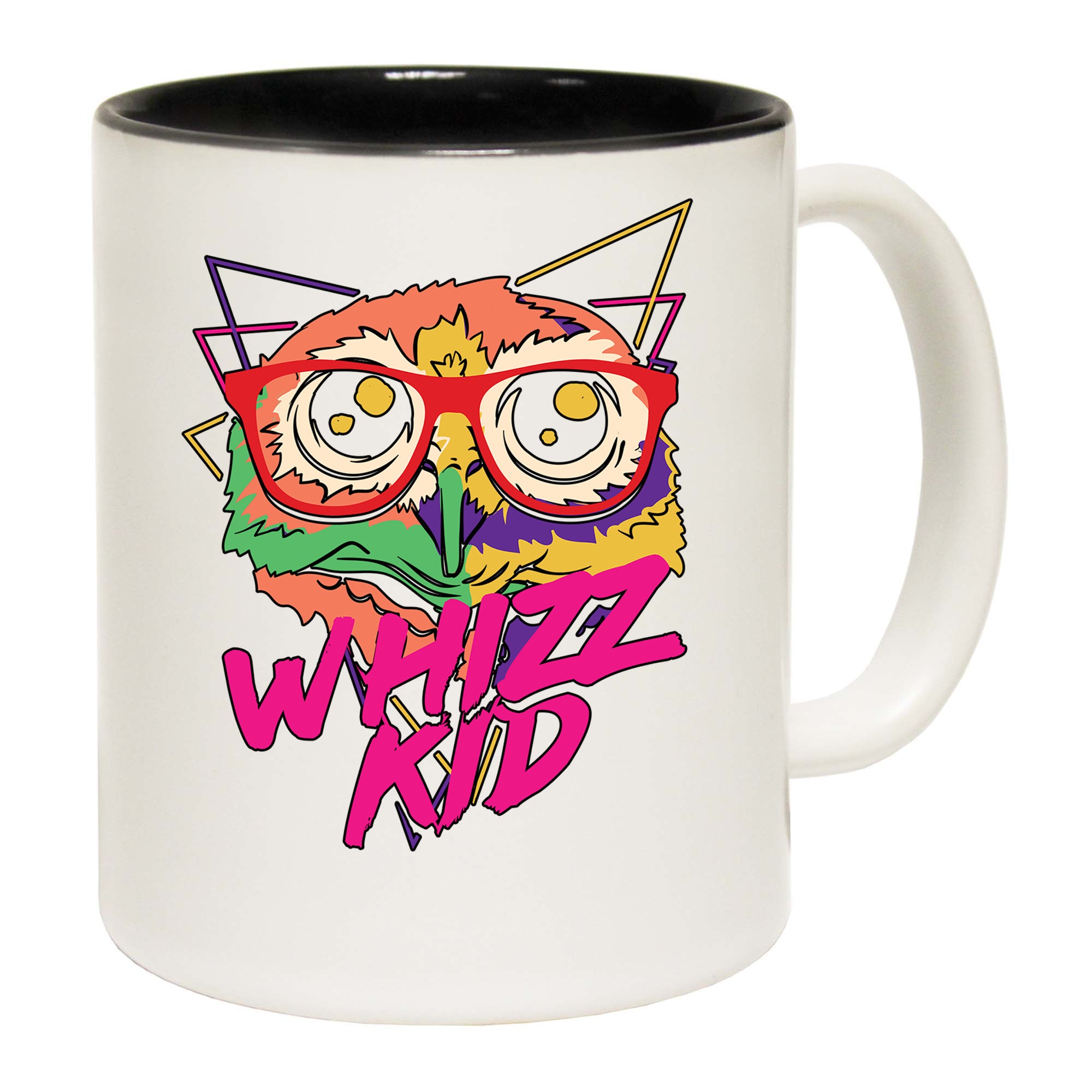 Whizz Kid Retro Owl - Funny Coffee Mug