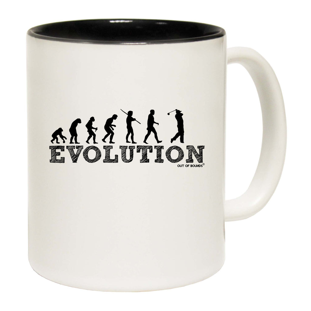 Oob Evolution Golf - Funny Coffee Mug