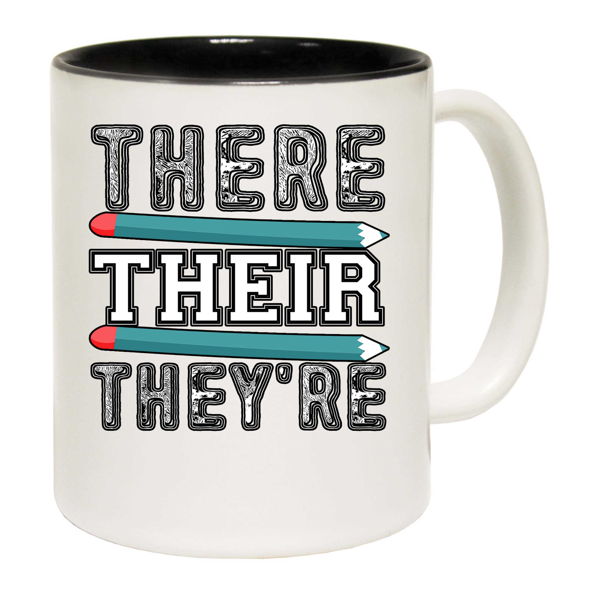 There Their Theyre English Grammar Teacher - Funny Coffee Mug