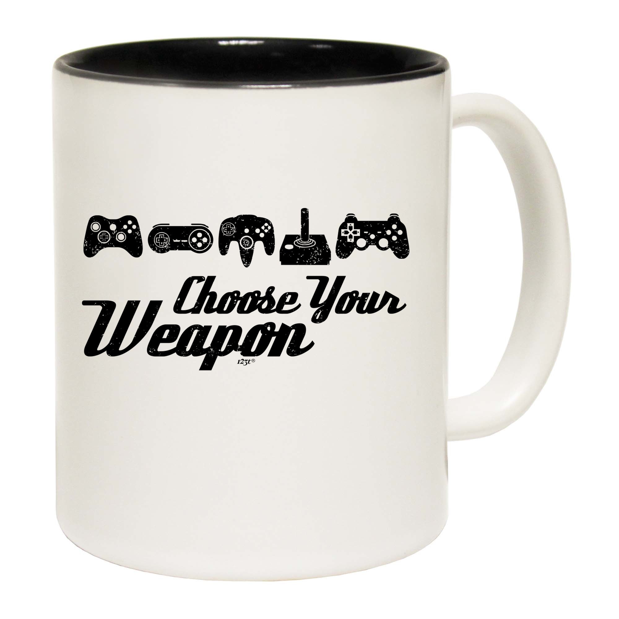 Gamer Choose Your Weapon - Funny Coffee Mug Cup