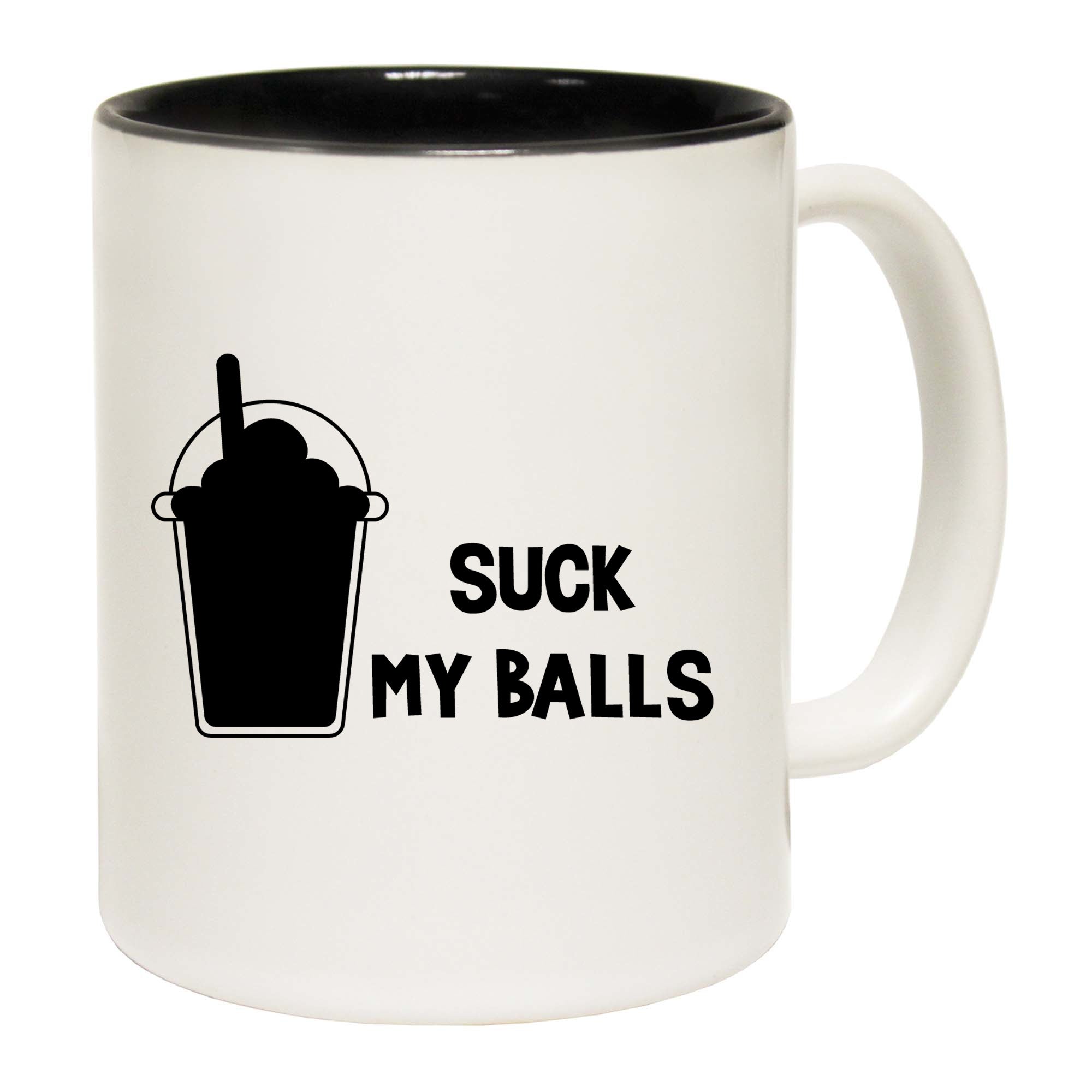 Boba Bubble Tea Suck My Balls - Funny Coffee Mug