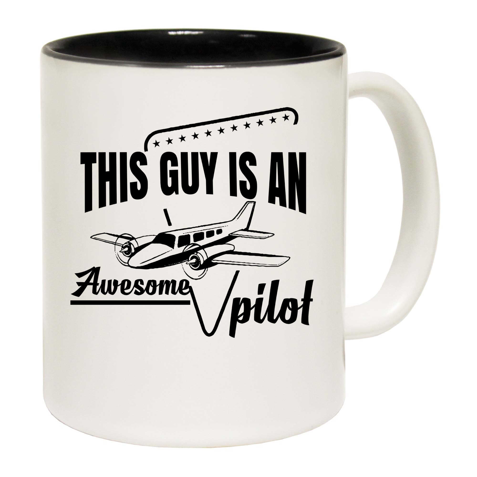 This Guy Is An Awesome Pilot Aviation - Funny Coffee Mug