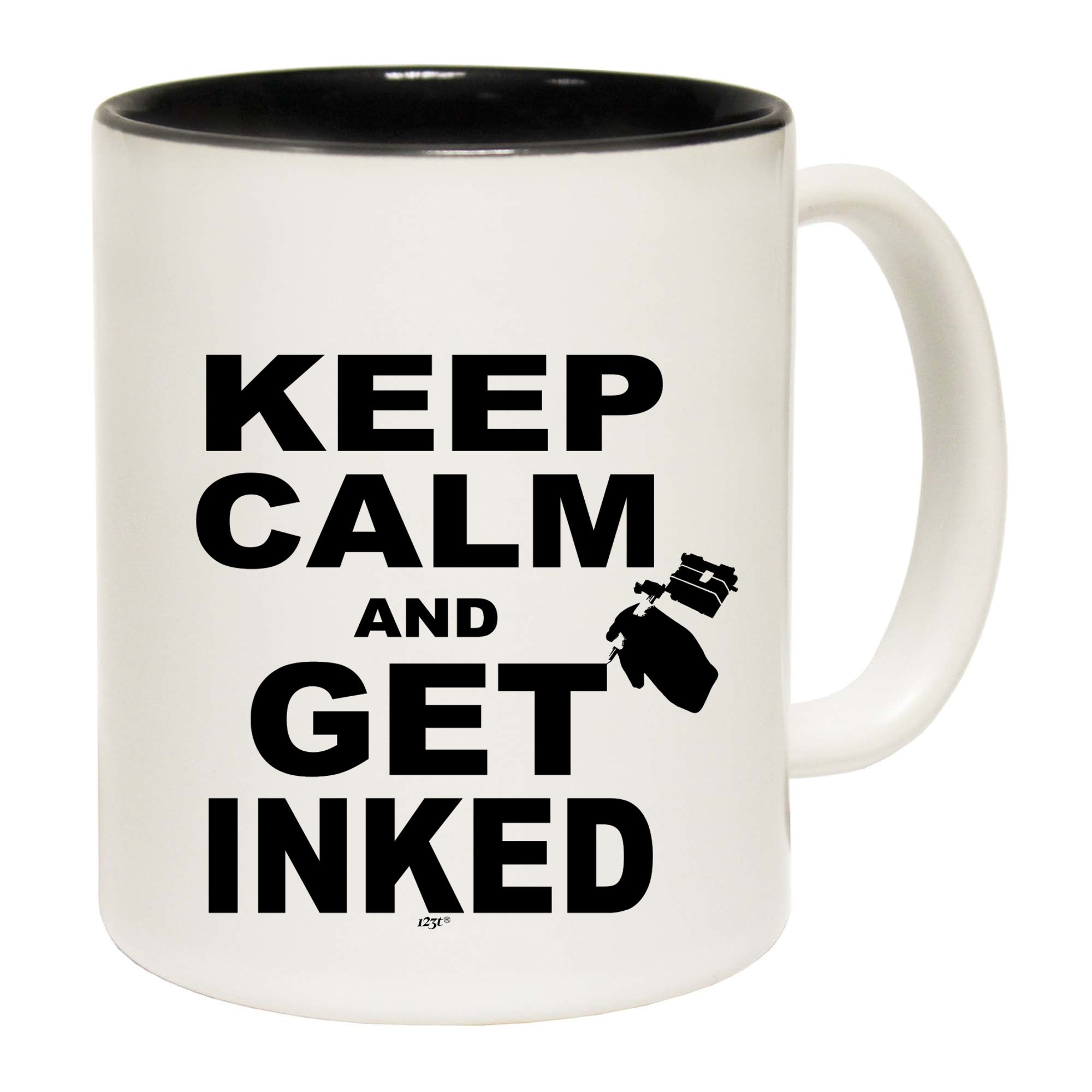 Keep Calm And Get Inked - Funny Coffee Mug