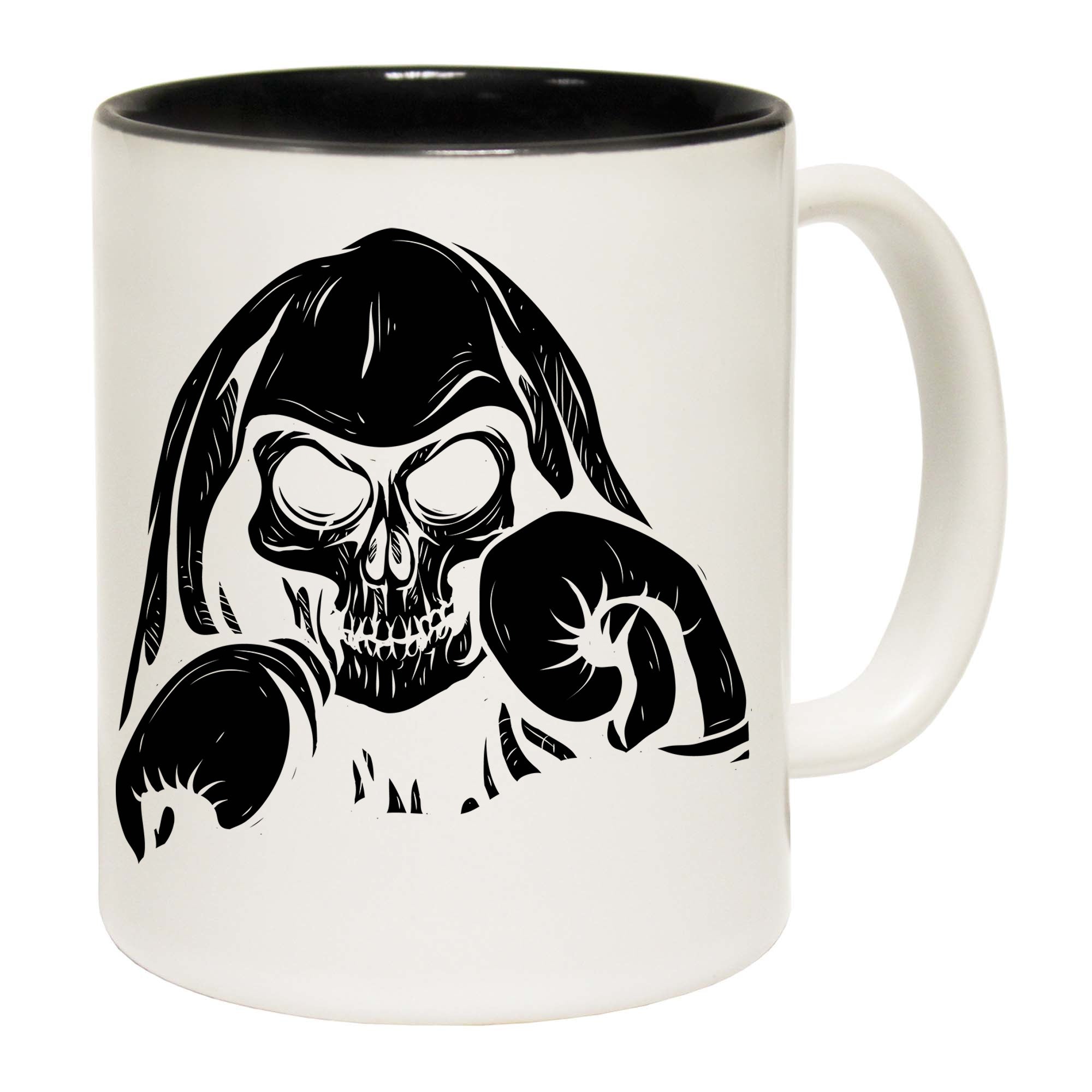Boxing Skull Sports - Funny Coffee Mug