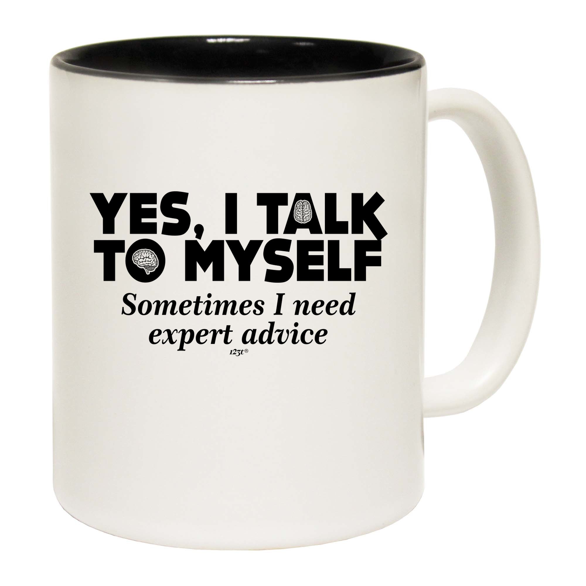 Yes Talk To Myself - Funny Coffee Mug