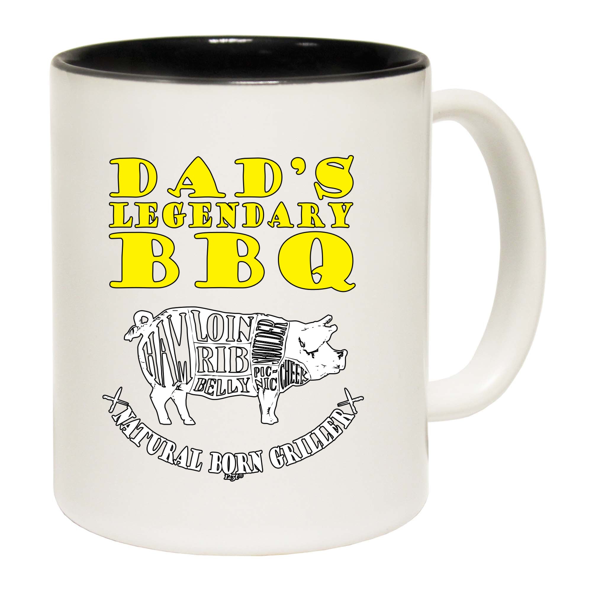 Dad Legendary Bbq Barbeque - Funny Coffee Mug Cup