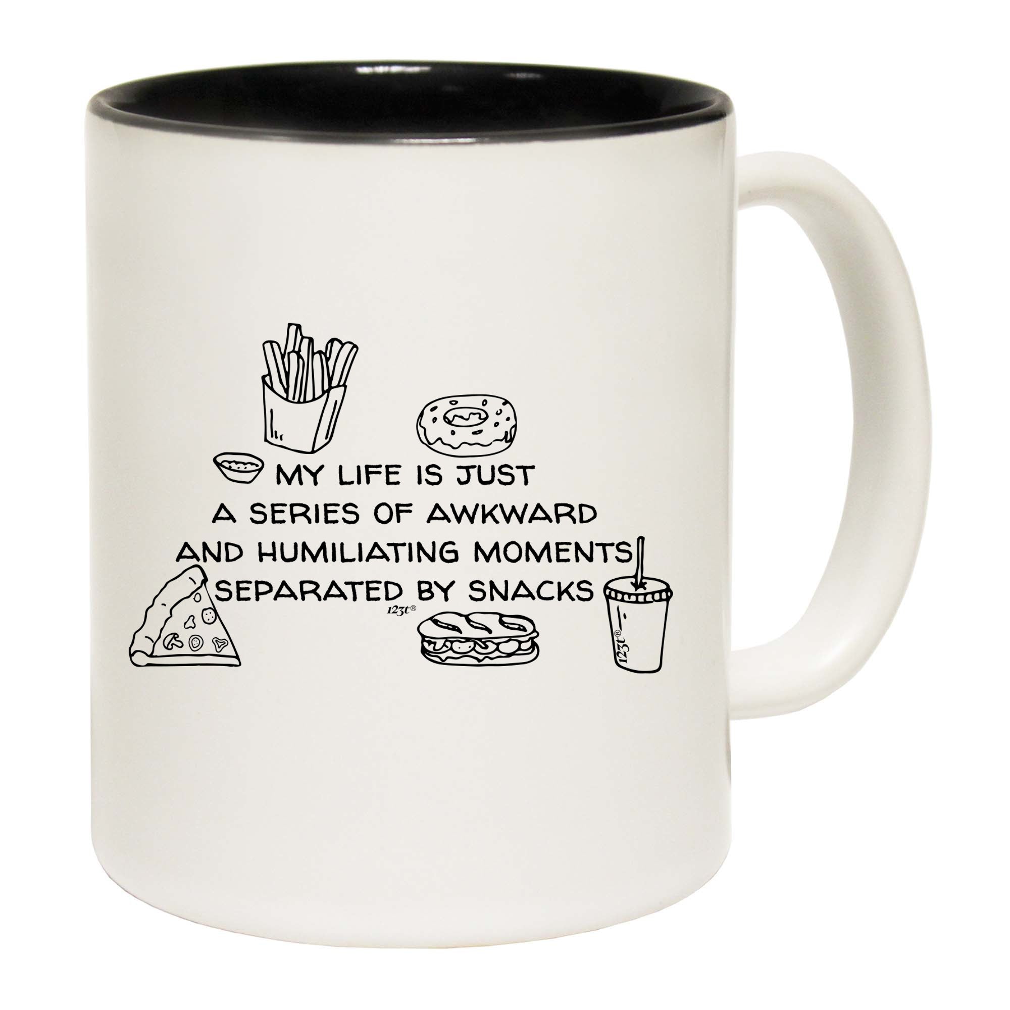 My Life Is Just A Series Of Awkward And Humiliating Snacks - Funny Coffee Mug