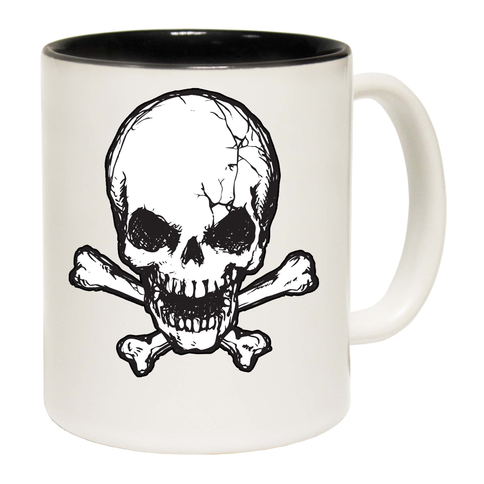 Skull And Crossbones - Funny Coffee Mug