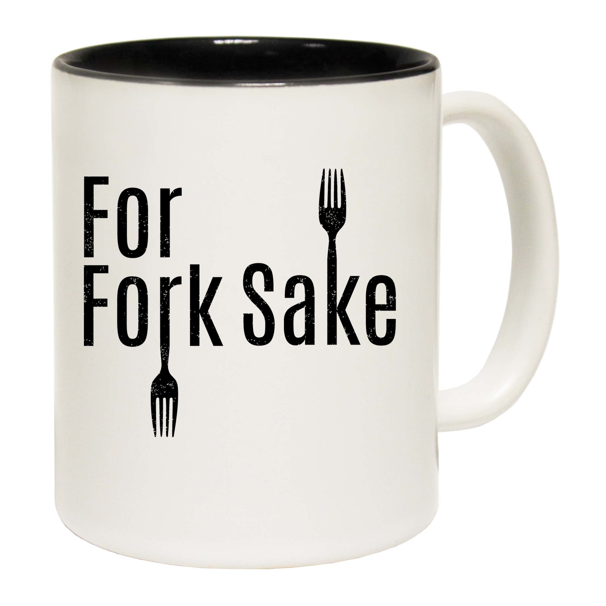 For Fork Sake - Funny Coffee Mug