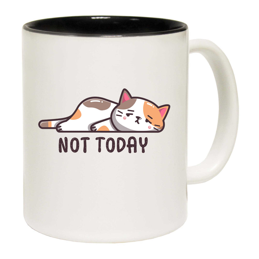 Not Today Sleeping Cat - Funny Coffee Mug