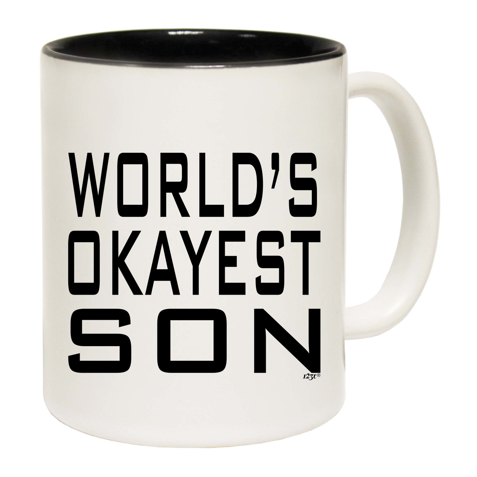 Worlds Okayest Son - Funny Coffee Mug