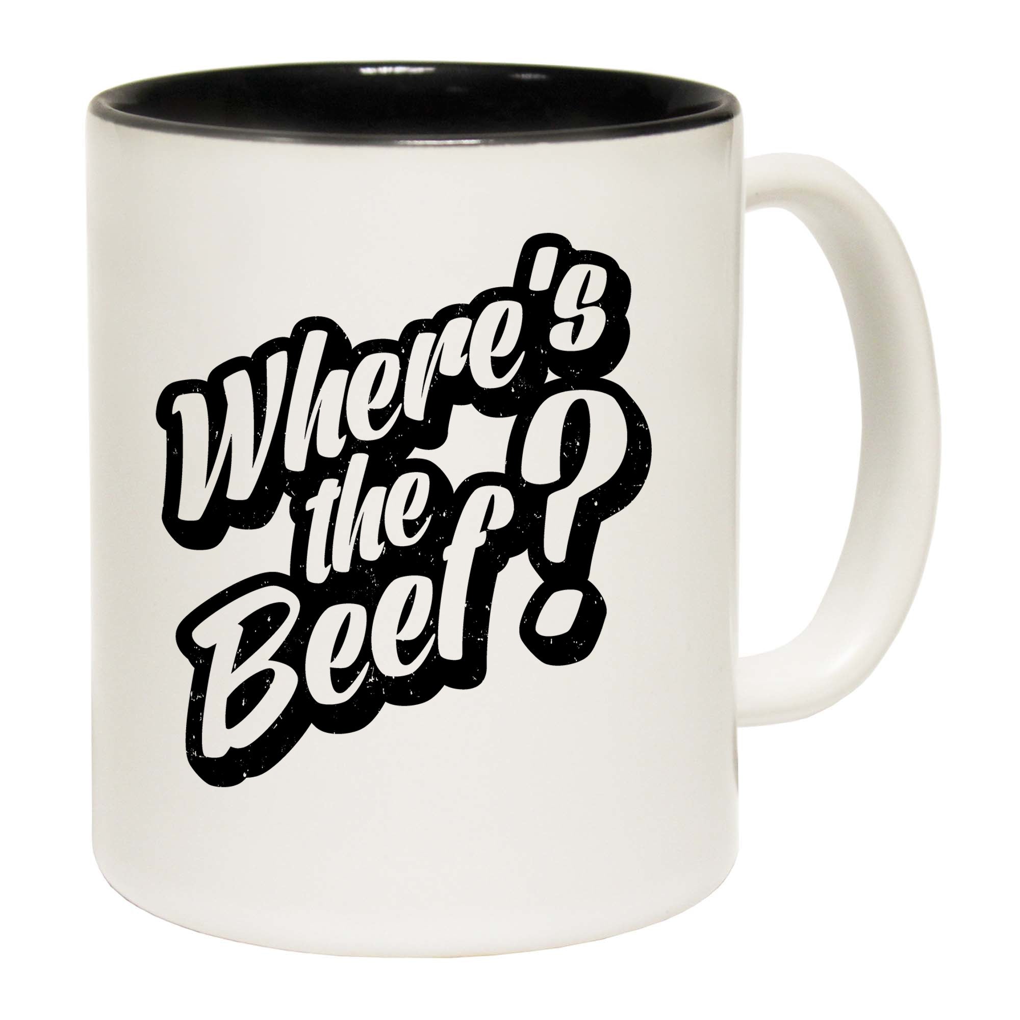 Wheres The Beef - Funny Coffee Mug