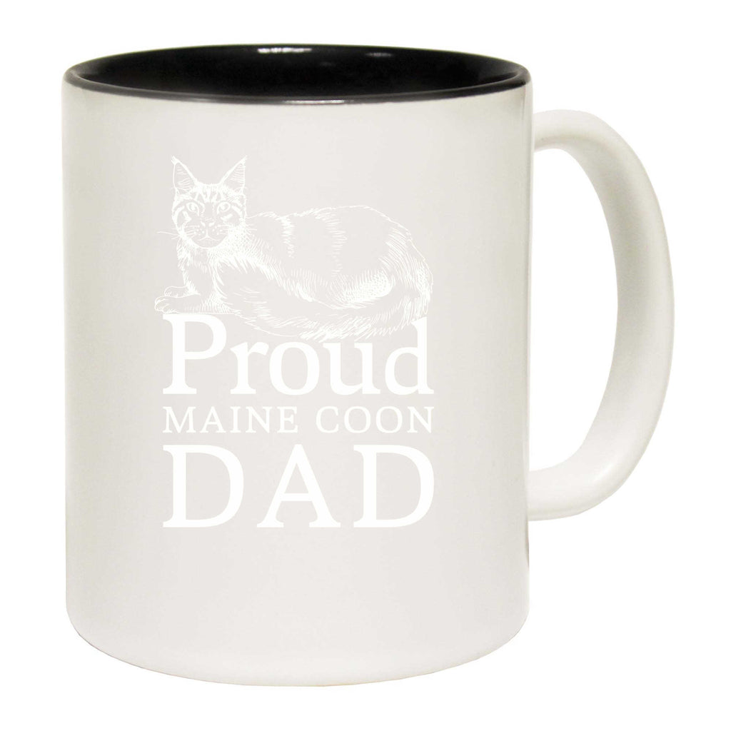 Proud Maine Coon Cat Dad - Funny Coffee Mug
