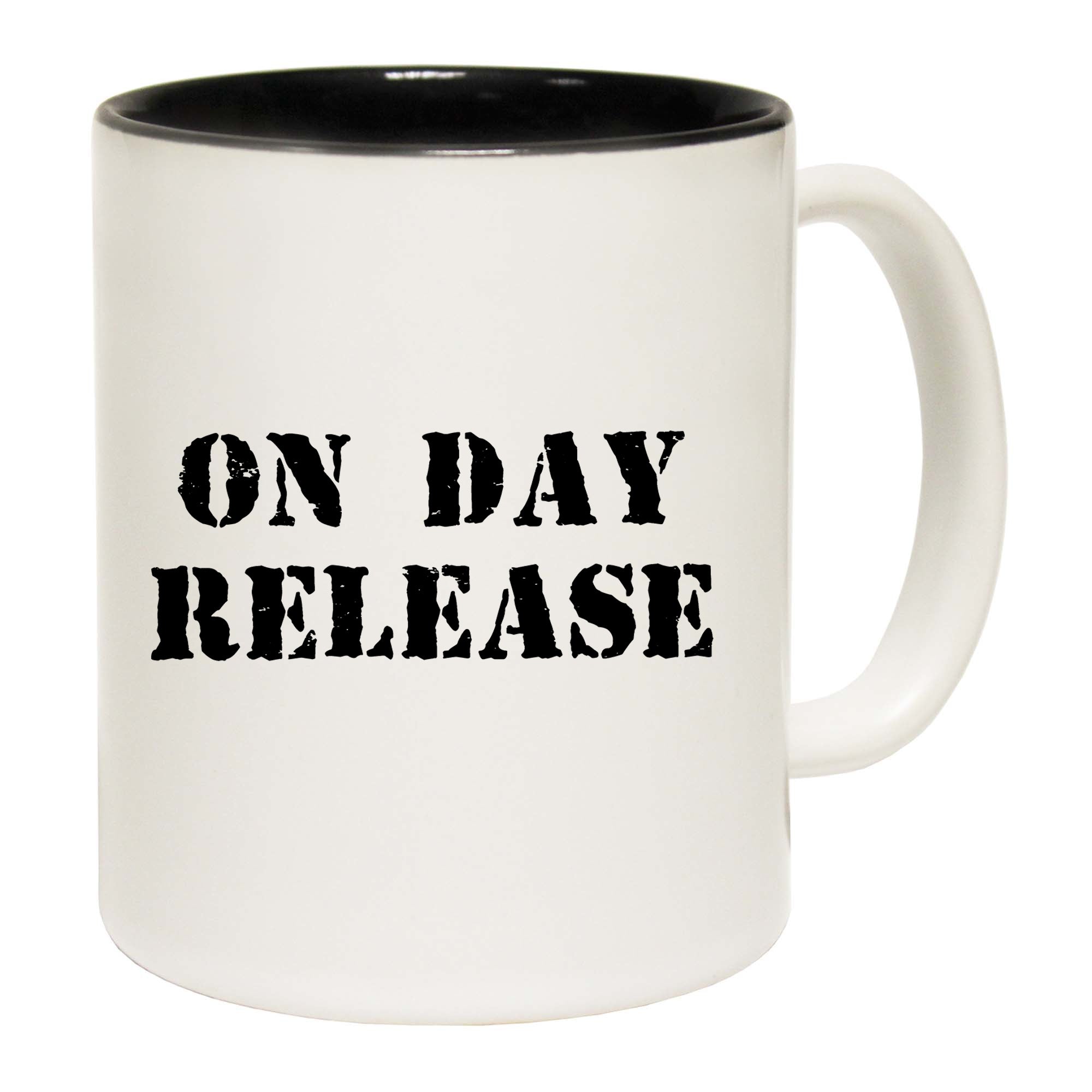 On Release Day Black - Funny Coffee Mug