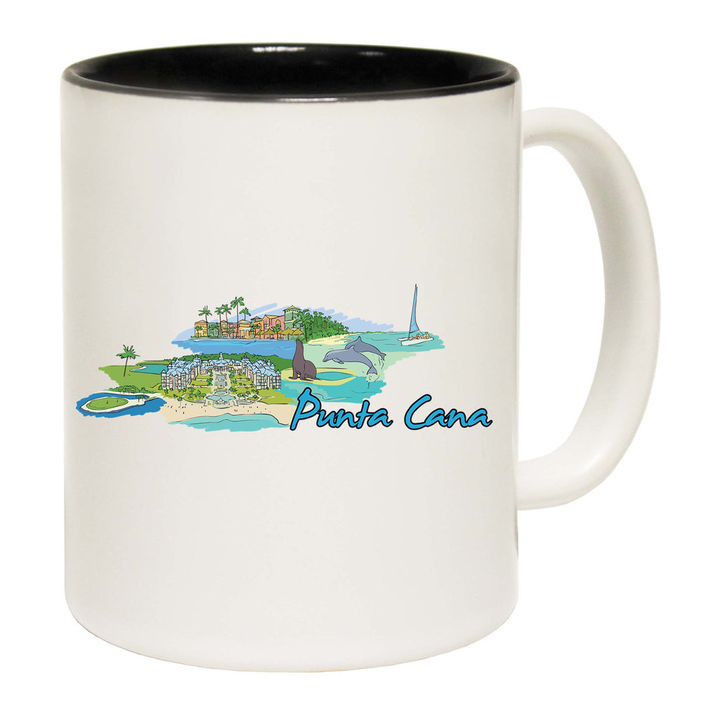 Punta Cana Dominican Republic Country Flag Destination - Funny Coffee Mug