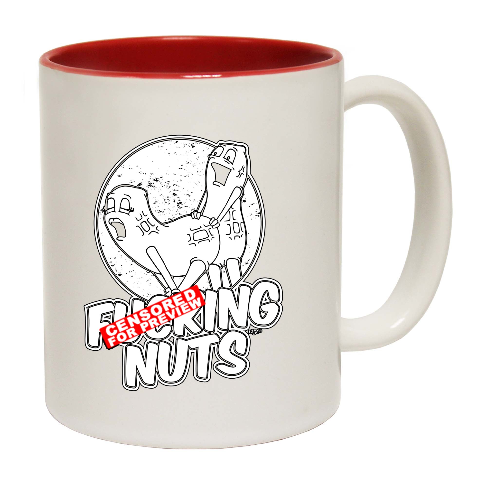 F King Nuts - Funny Coffee Mug Cup