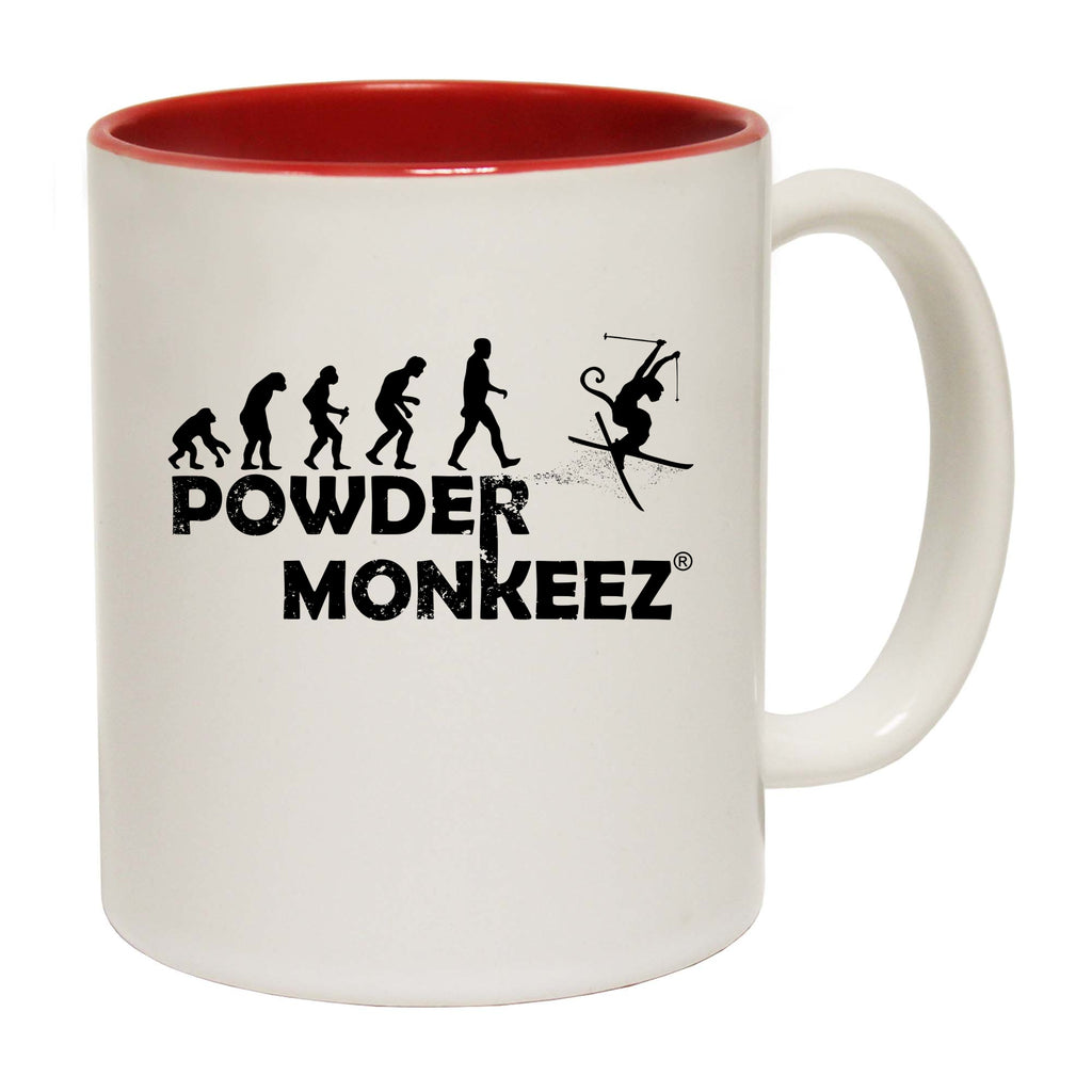 Pm Powder Monkeez Evolution - Funny Coffee Mug