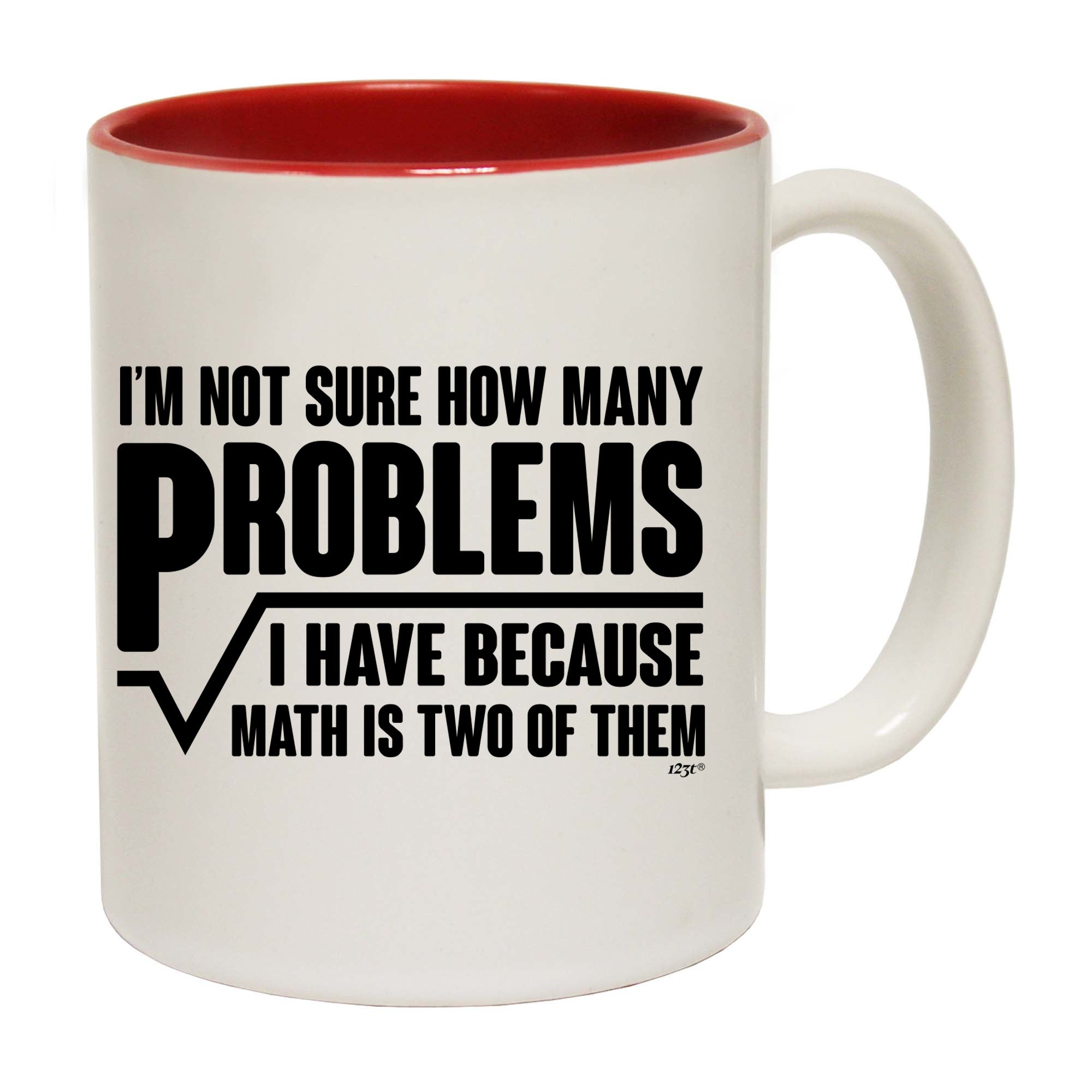 Im Not Sure How Many Problems Math - Funny Coffee Mug Cup