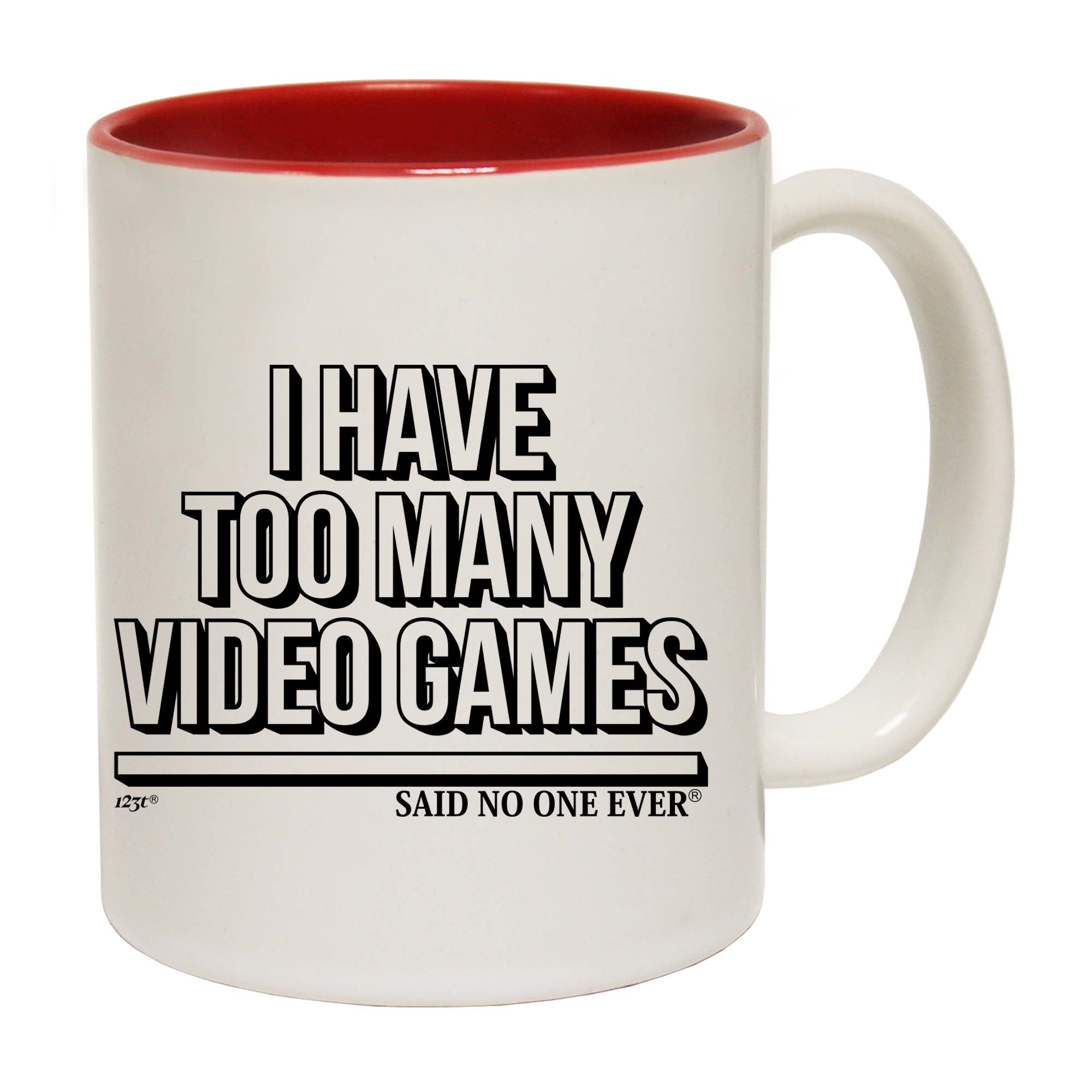 Have Too Many Video Games Snoe - Funny Coffee Mug Cup
