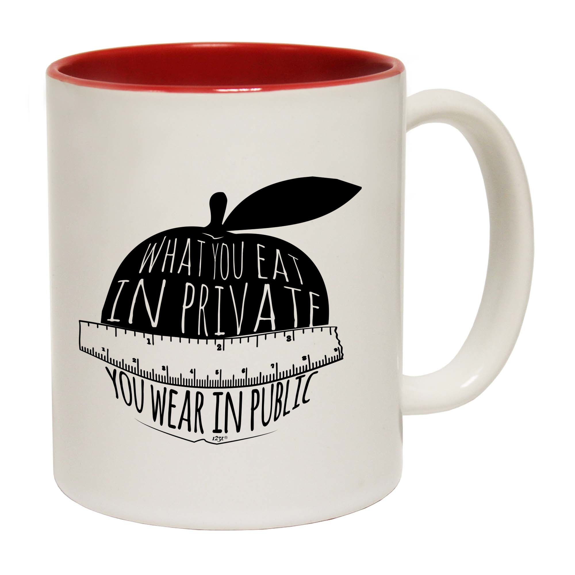 What You Eat In Private You Wear In Public - Funny Coffee Mug
