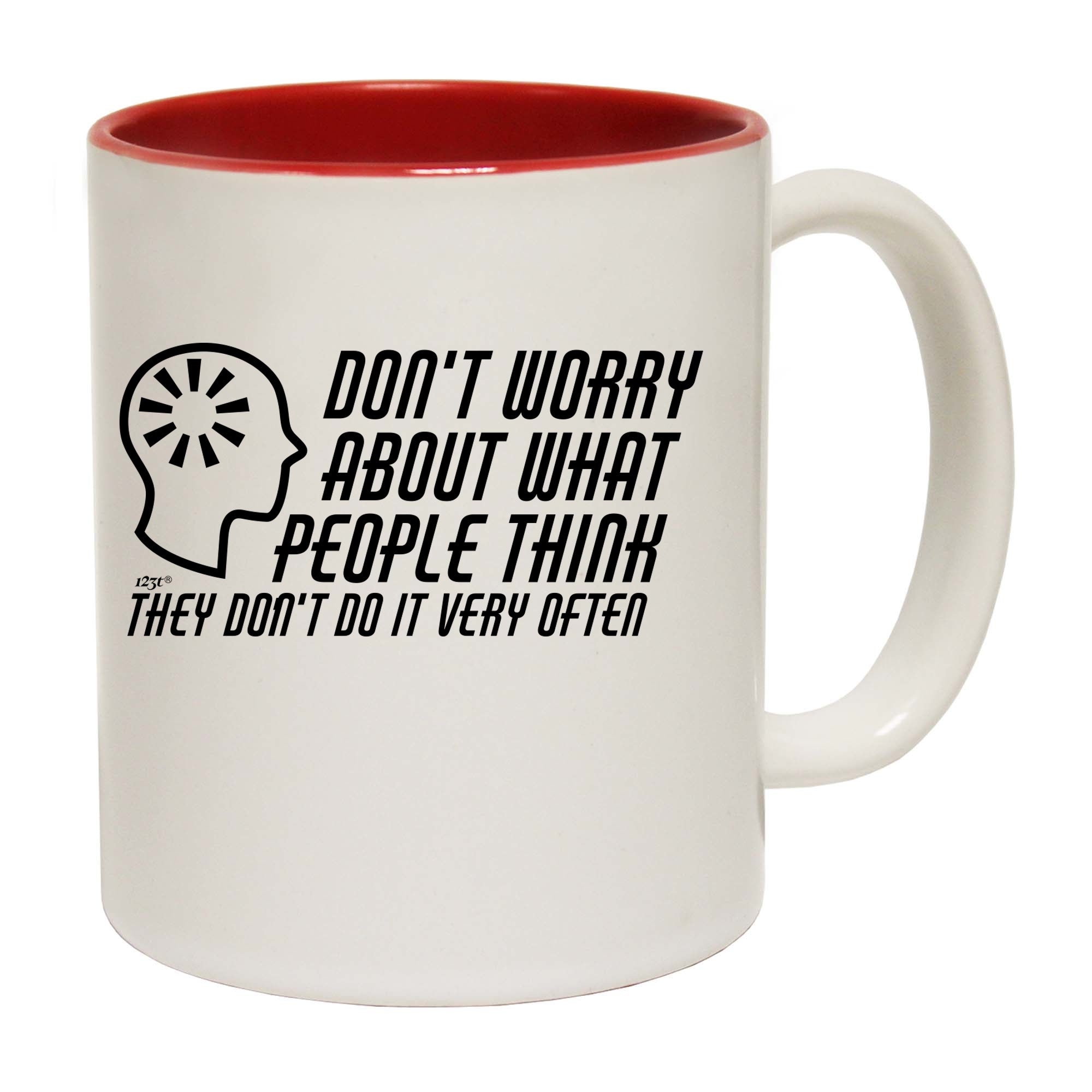 Dont Worry About What People Think - Funny Coffee Mug Cup