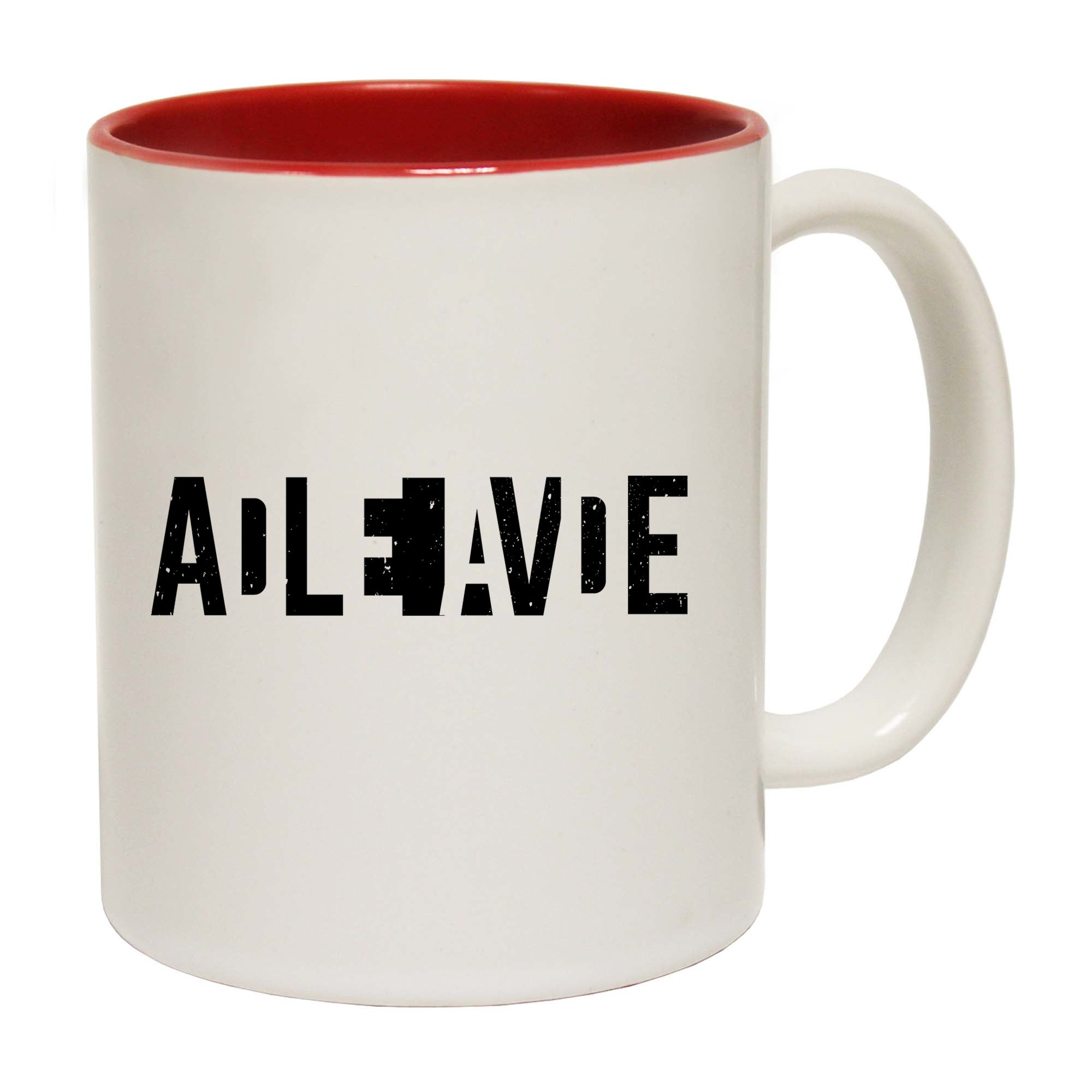 Dead Alive Illusion - Funny Coffee Mug