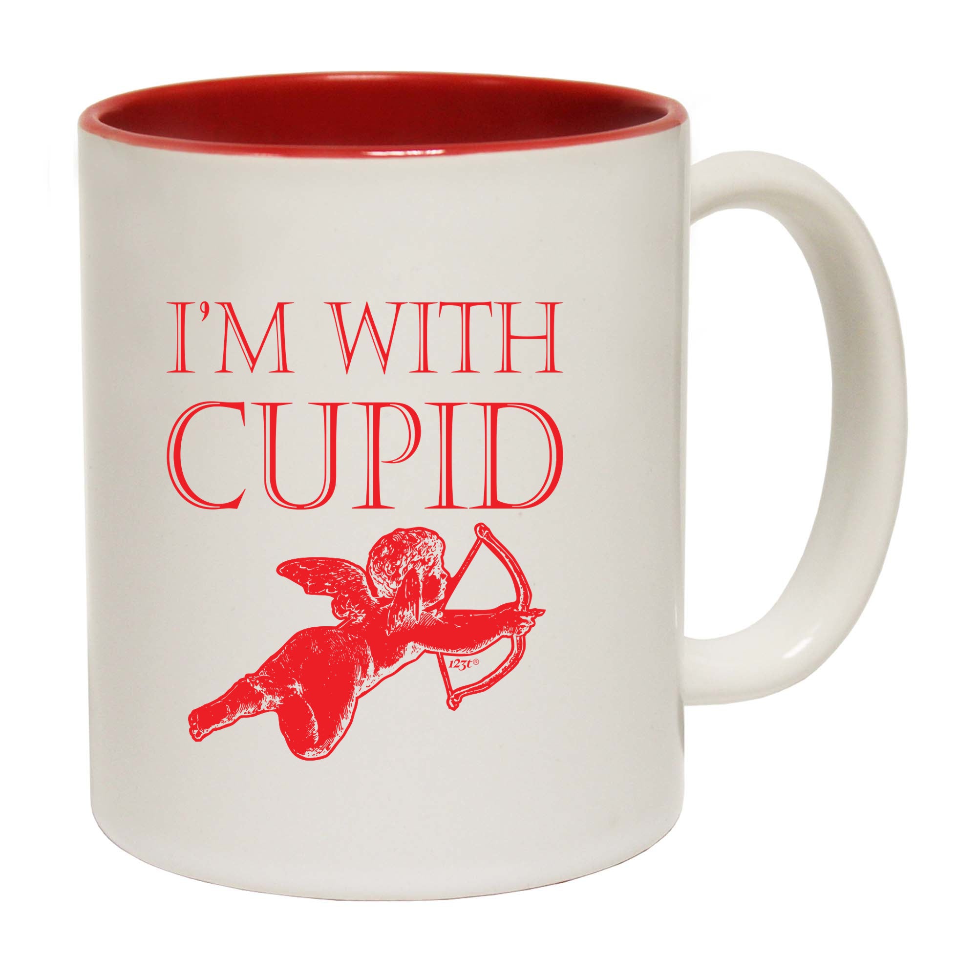 Im With Cupid - Funny Coffee Mug Cup
