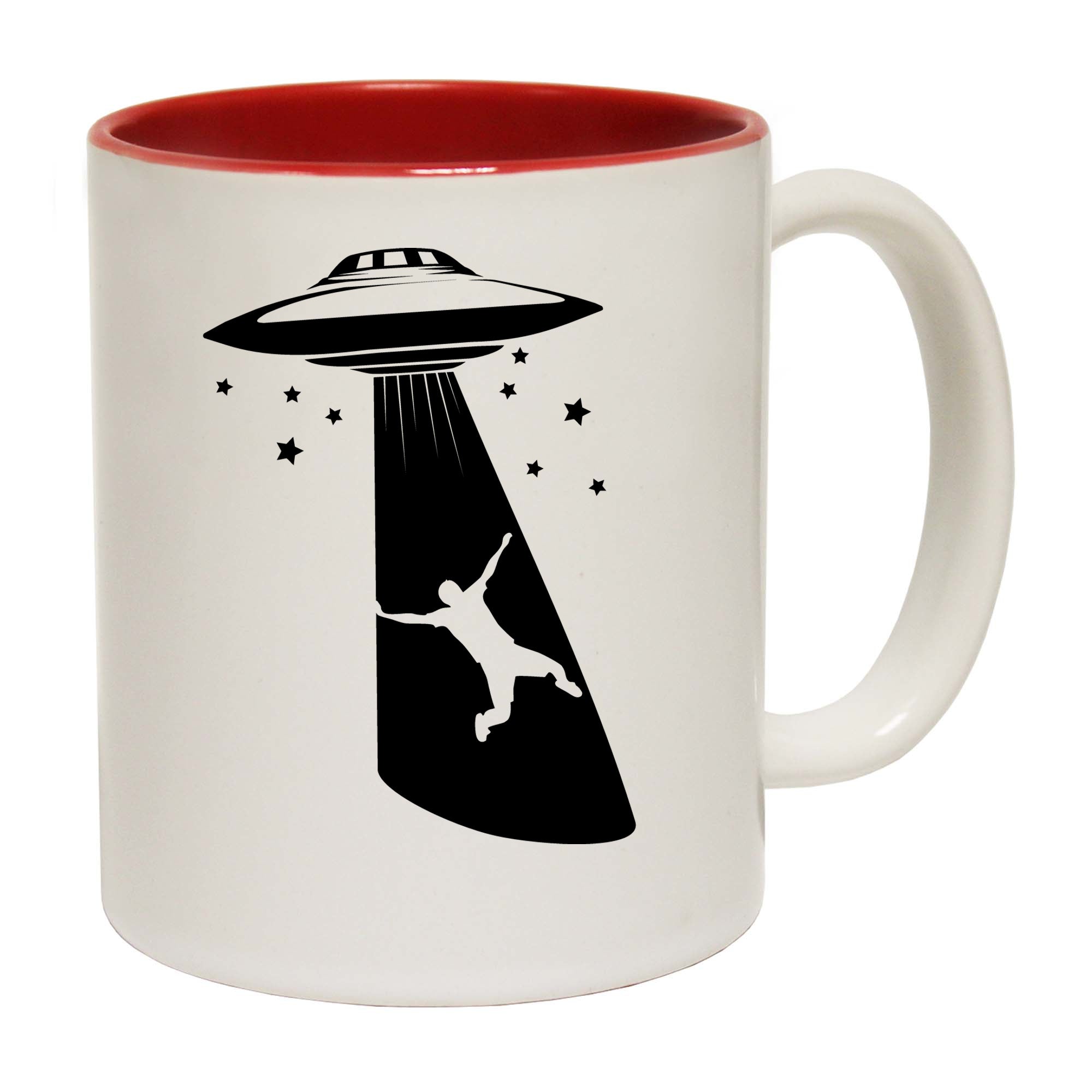 Ufo Sci Fi Abduction - Funny Coffee Mug
