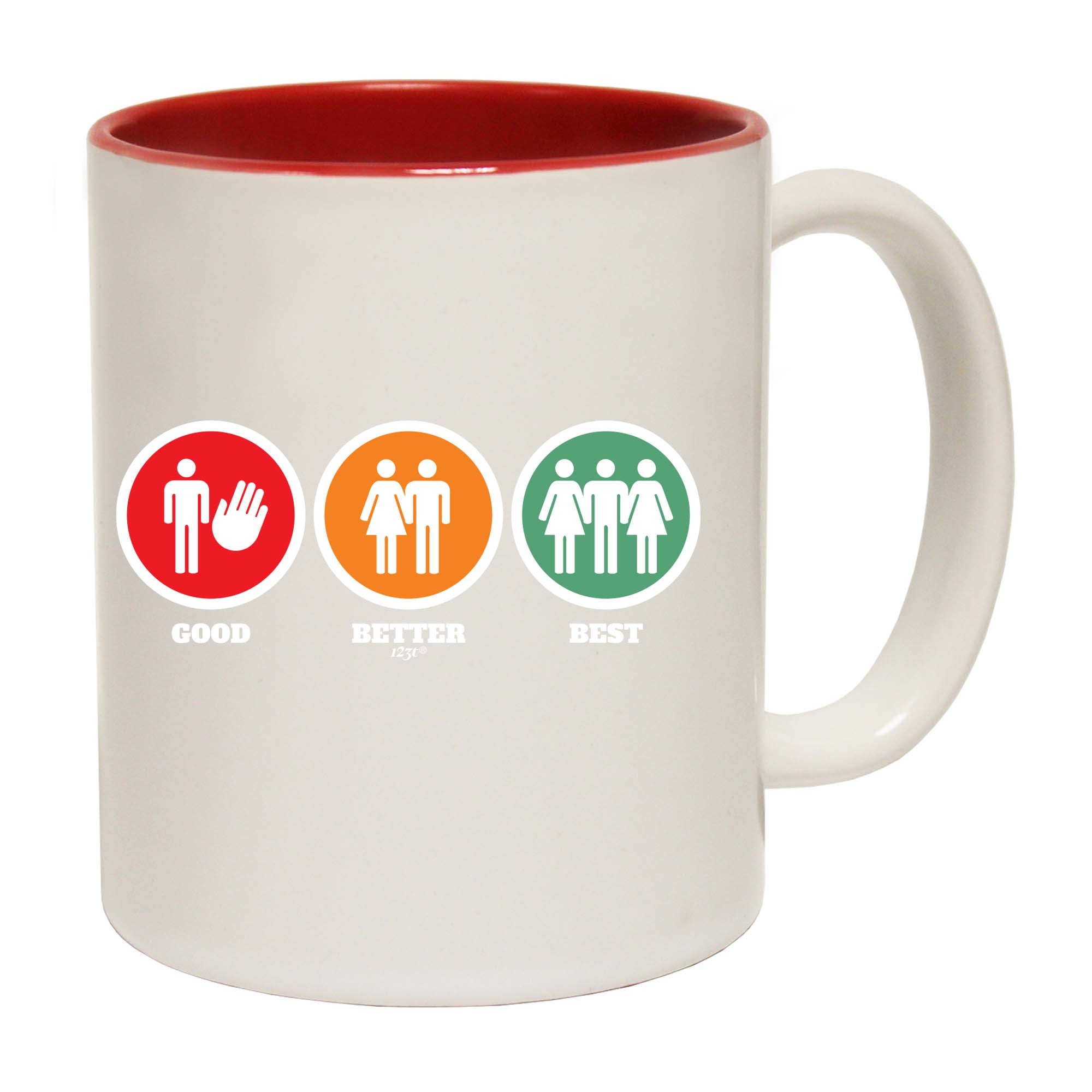 Good Better Best Rude - Funny Coffee Mug Cup